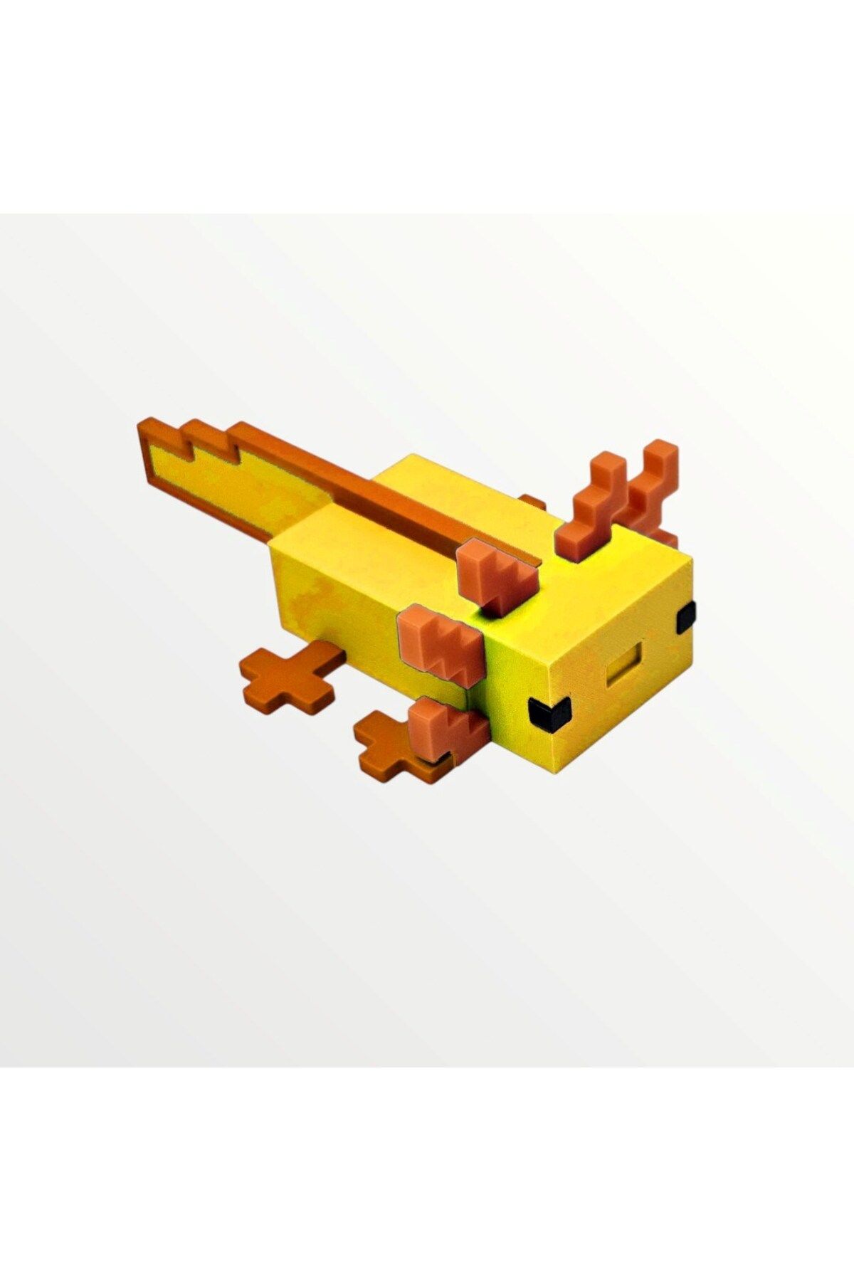 FigürDizayn Minecraft Sarı Aksolotl Axolotl Figür