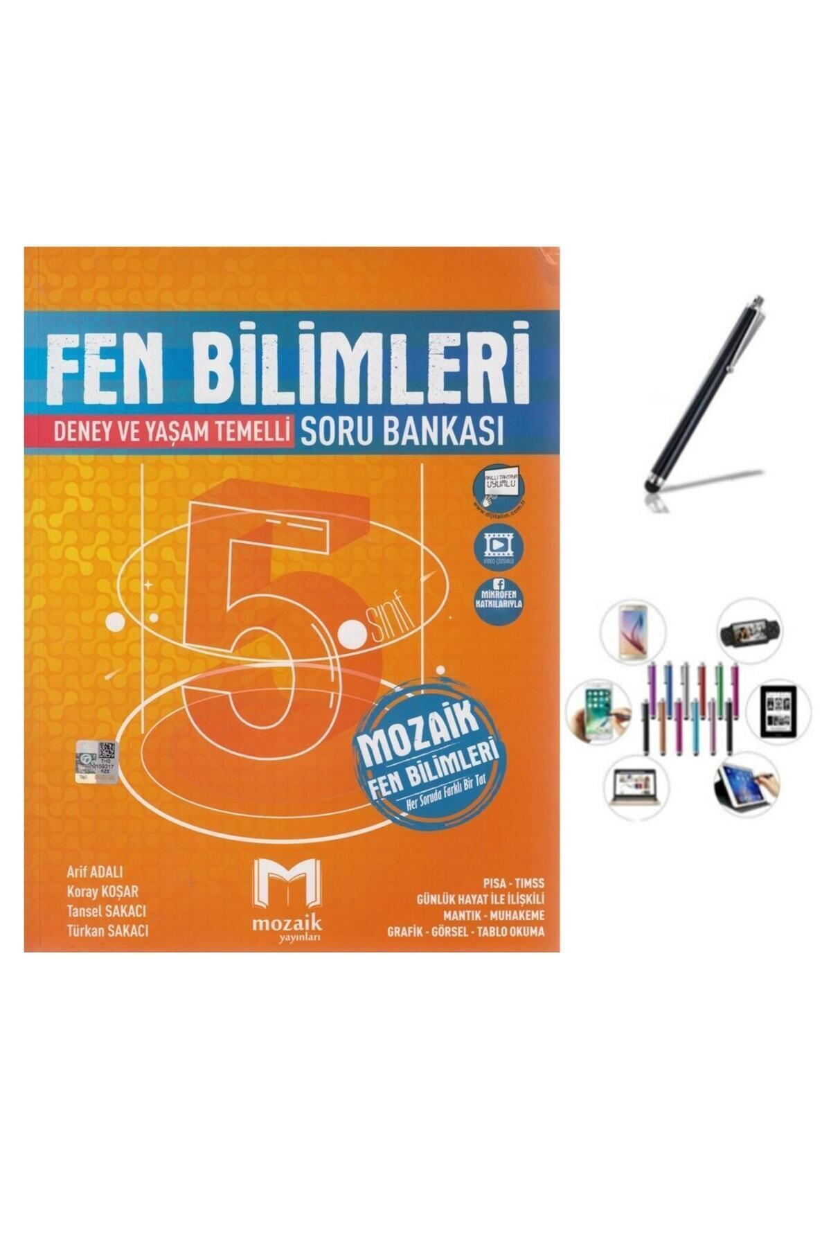 Marsis Yayınları Mozaik 5. Sınıf Fen Bilimleri Soru Bankası Güncel+dokunmatik Kalem
