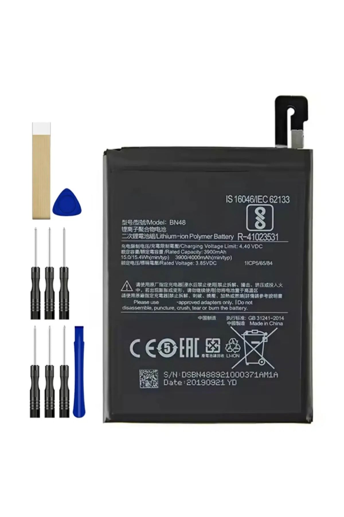 shop Azurtech Xiaomi Redmi Note 6 Pro Bn48 Uyumlu Batarya Pil Ve Tamir Seti