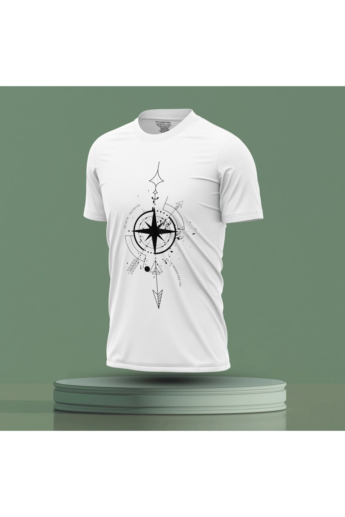 Bulvar Lee Erkek Sıfır Yaka Baskılı Yazlık T-Shirt