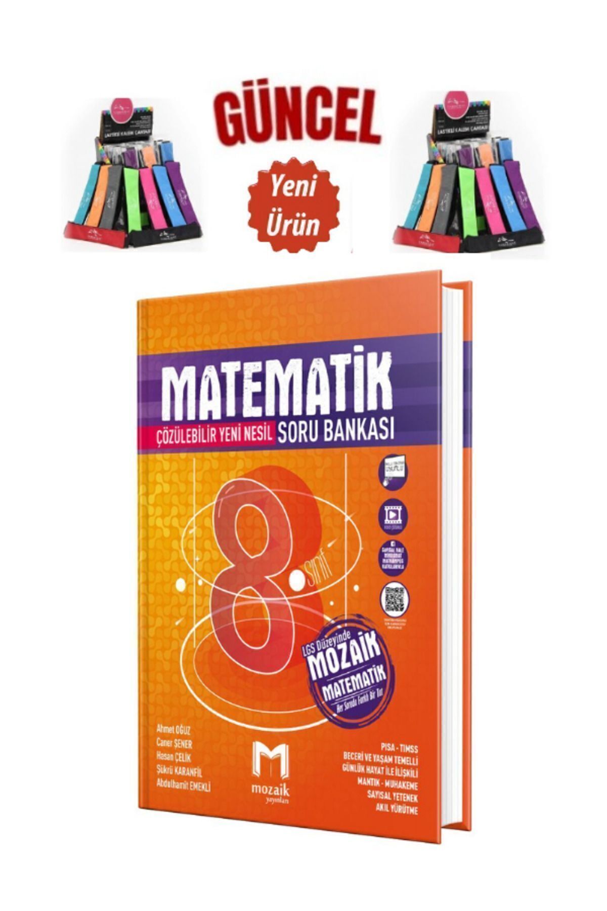 Marsis Yayınları Mozaik 8. Sınıf Matematik Soru Bankası+Cambridge Kalemlik