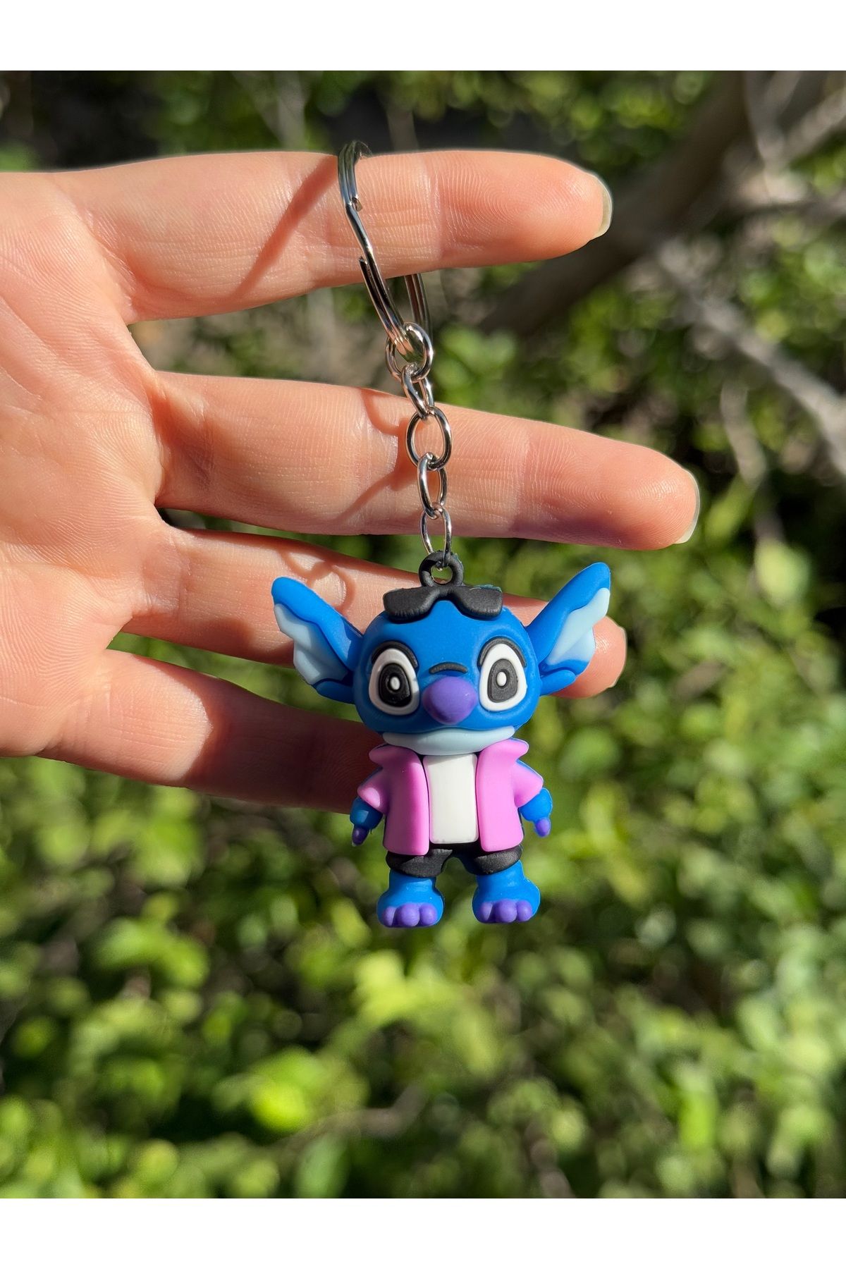 womi Stitch Figür Çanta Aksesuarı Anahtarlık