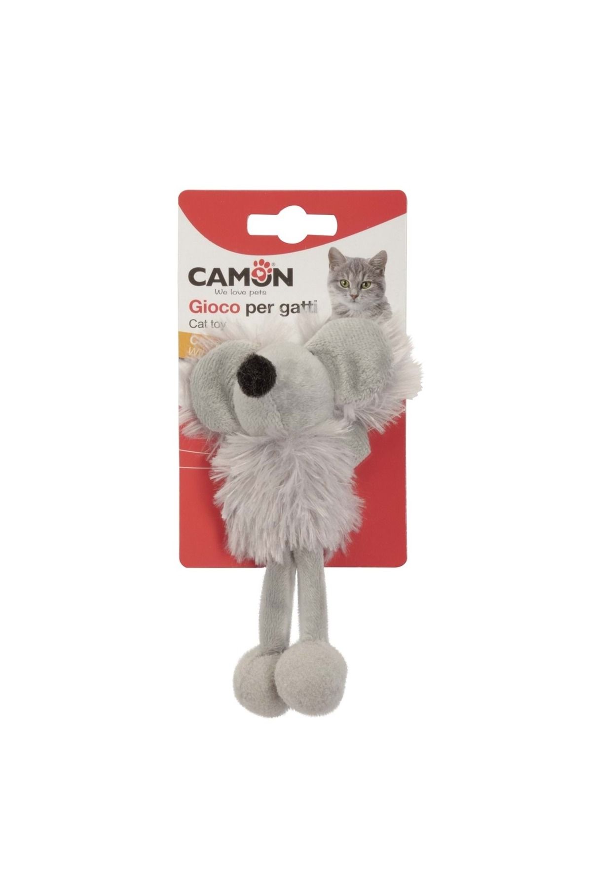 Camon Kedi Naneli Büyük Kulaklı Fare Kedi Oyuncağı