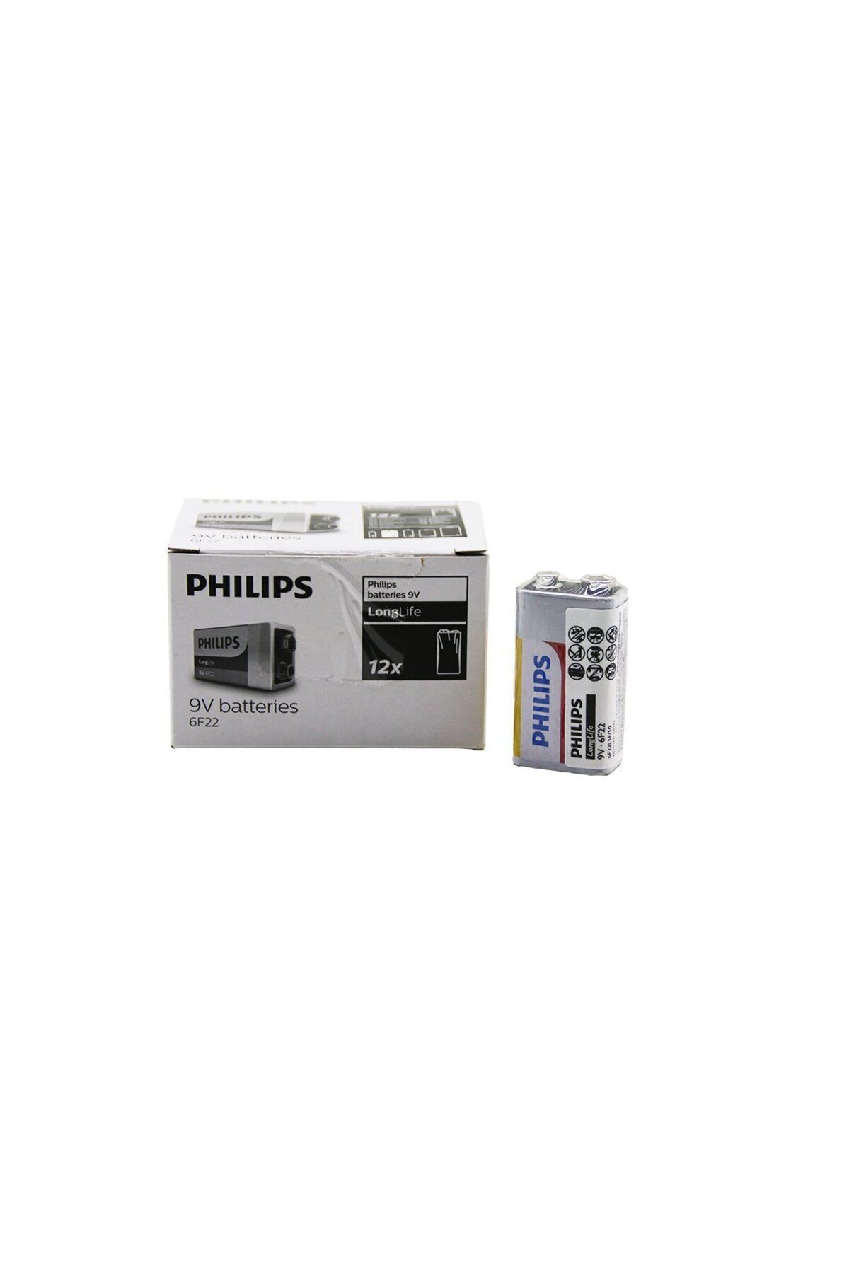 POEBGO FAMİLY'S PHILIPS 9V PİL 12PCS (5162)