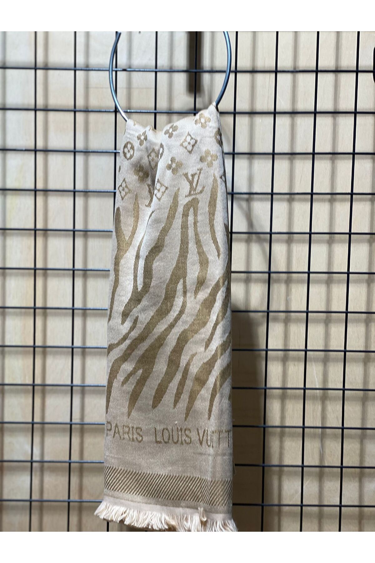 Perla Scarf & More LV Logolu Kaşmir Şal