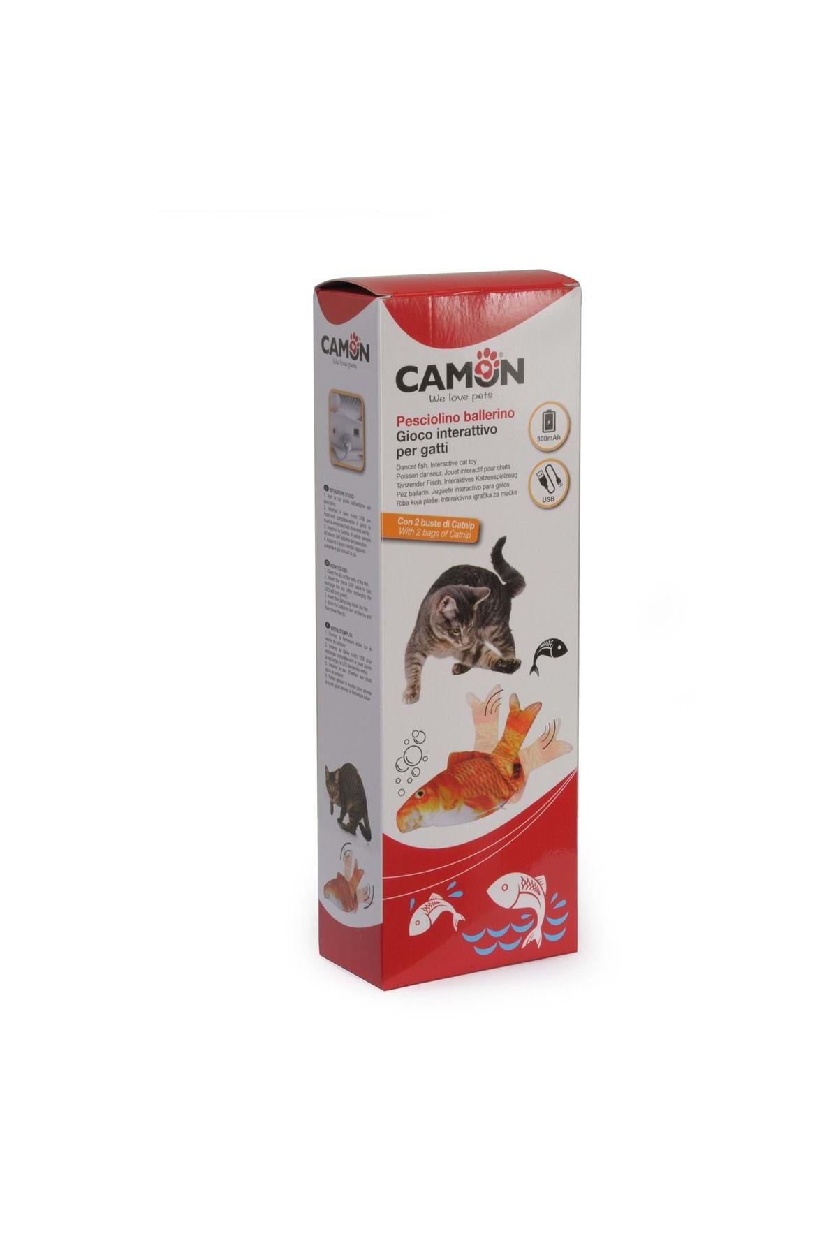 Camon Dans Eden Balık Usb Şarjlı Model D
