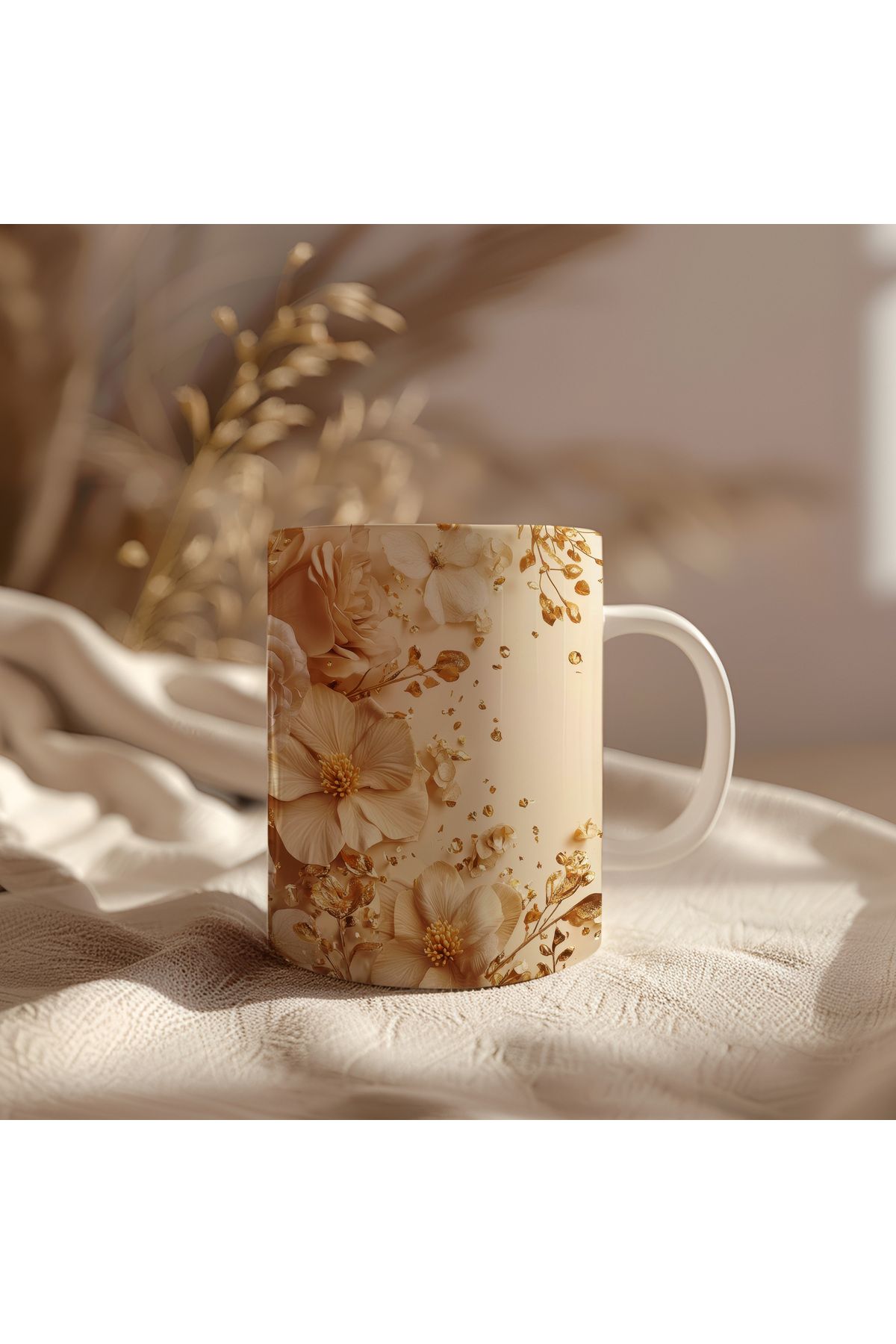 waspandhornet Floral Delight Seramik Kupa
