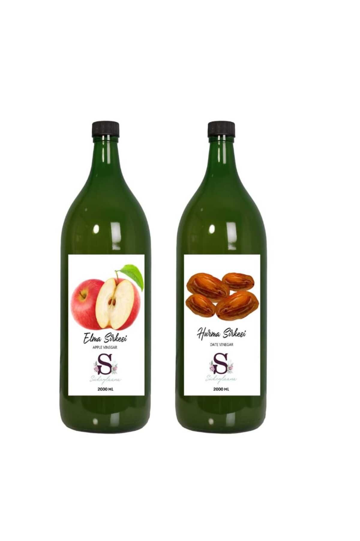 Süheylaana Doğal Enginar Sirkesi 2000 Ml - Doğal Hurma Sirkesi 2000 Ml