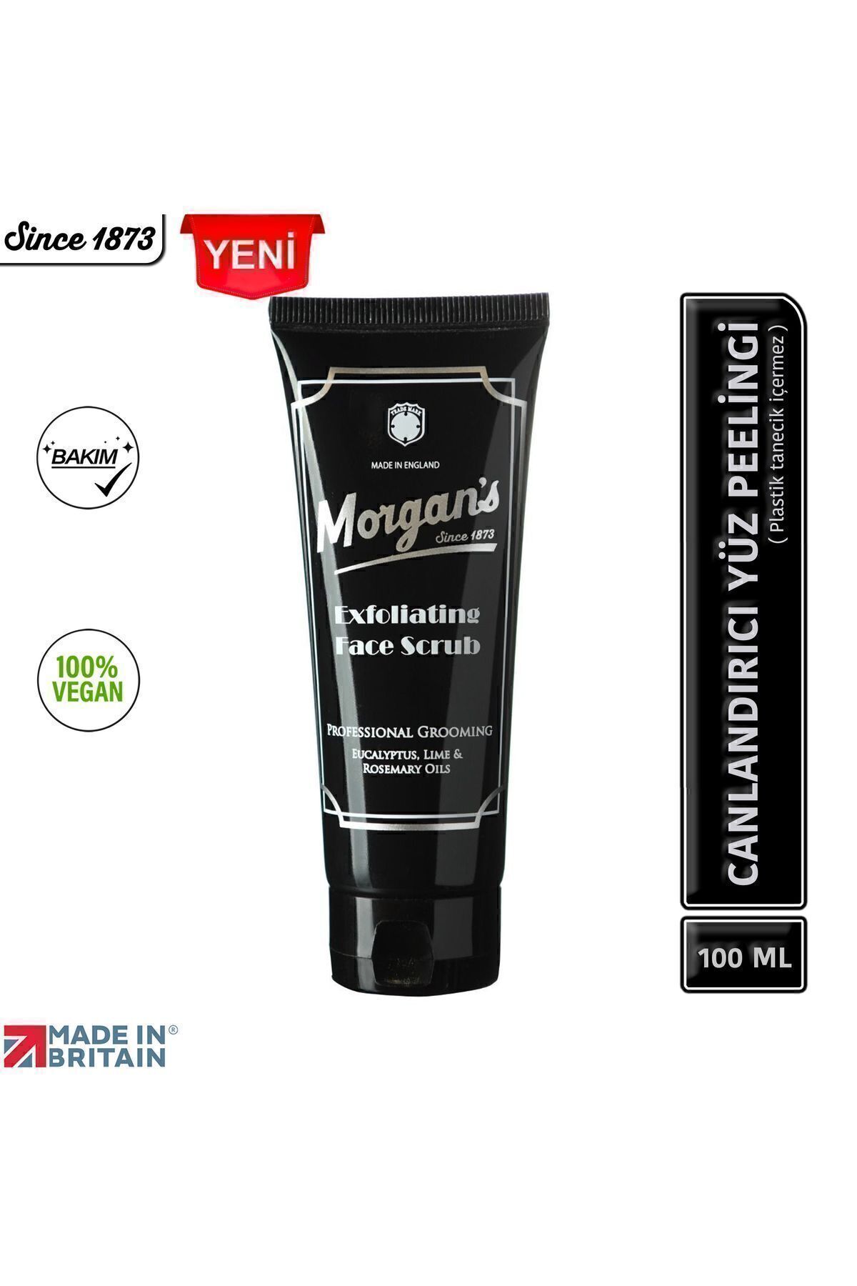 اسکراب لایه بردار صورت - اسکراب احیا کننده صورت مخصوص آقایان ۱۰۰ میلی لیتر — MGS00216 — تصویر 5 از 6