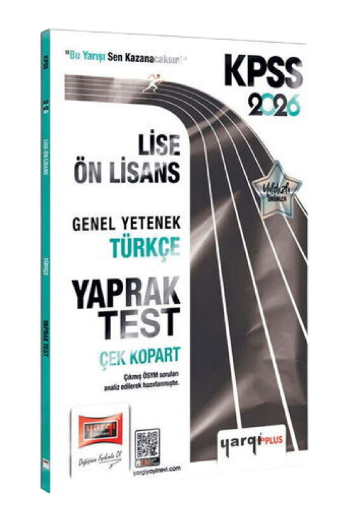 Yargı Yayınları 2026 KPSS Lise-Ön Lisans Genel Yetenek Türkçe Çek Kopart Yaprak Test-YEP YENİ