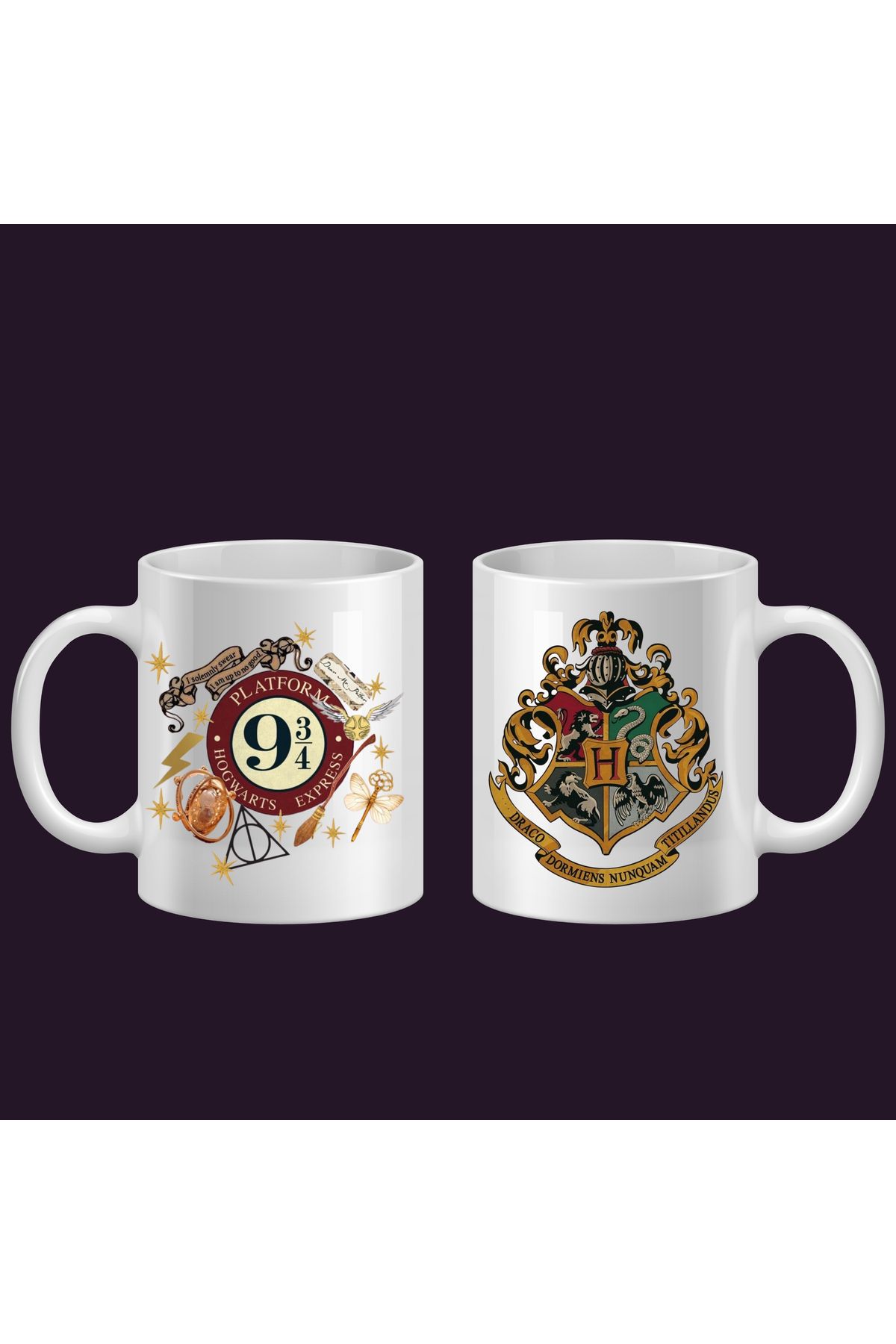 freyja design Harry Potter baskılı tasarım kupa bardak