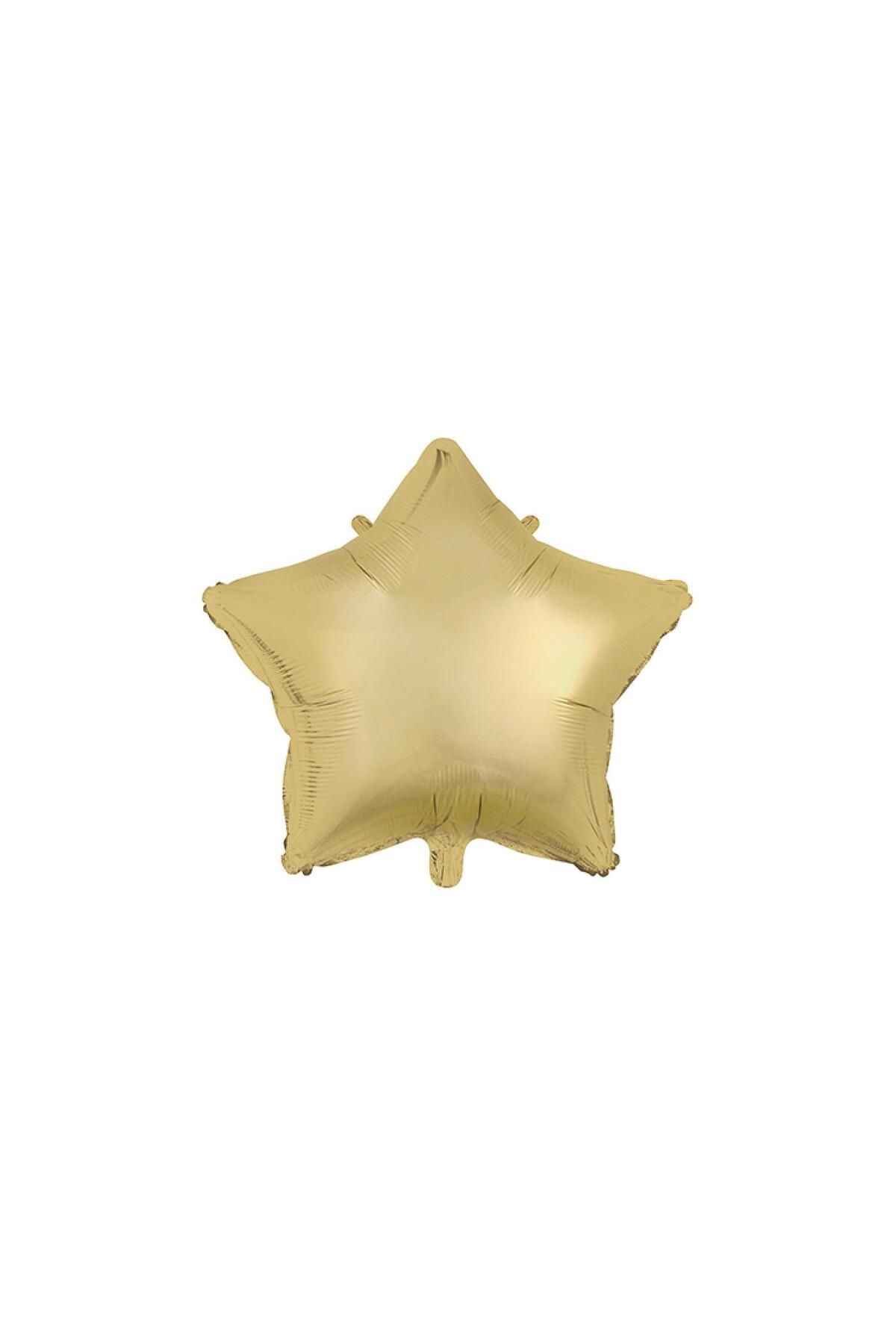 TATLI GÜNLER 18" FOLYO BALON GOLD DÜZ YILDIZ