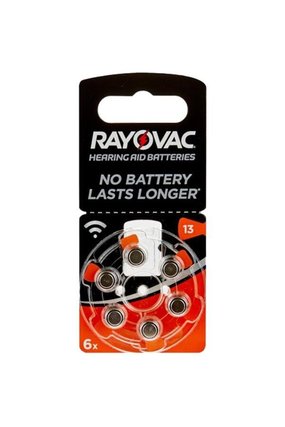 POEBGO FAMİLY'S RAYOVAC 13 NO KULAKLIK PİLİ 6Lİ PAKET FİYAT (5162)