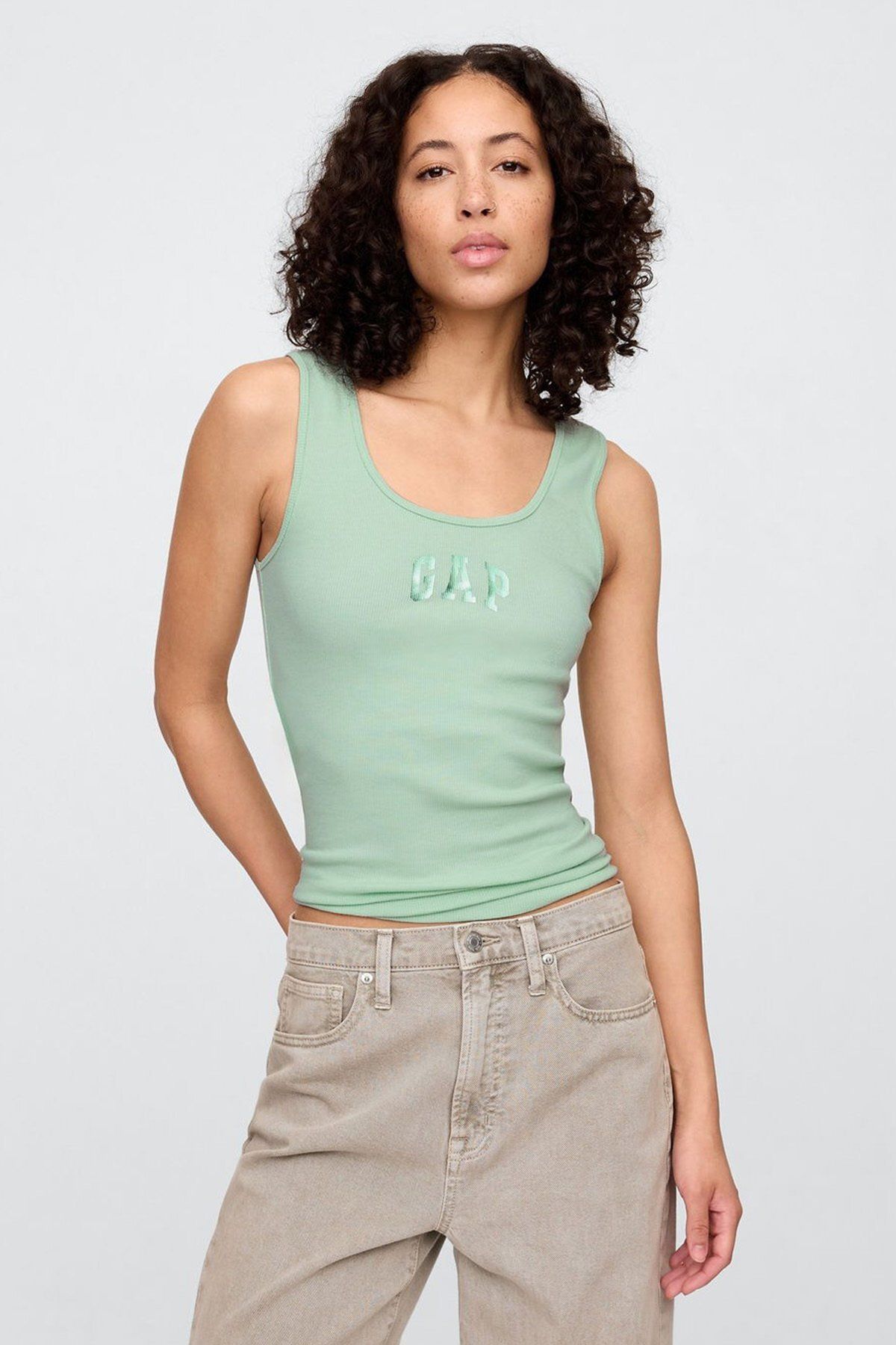 GAP Kadın / Kız Turkuaz Atlet (Model Kodu: 585421032 )