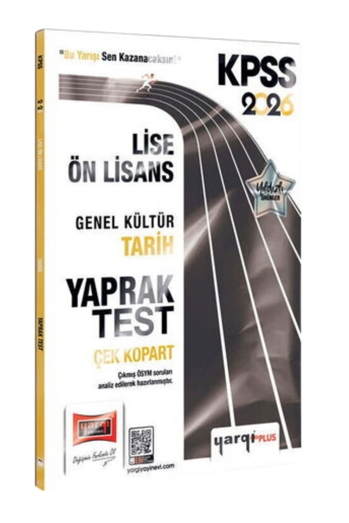 Yargı Yayınları 2026 KPSS Lise-Ön Lisans Genel Kültür Tarih Çek Kopart Yaprak Test-YEP YENİ
