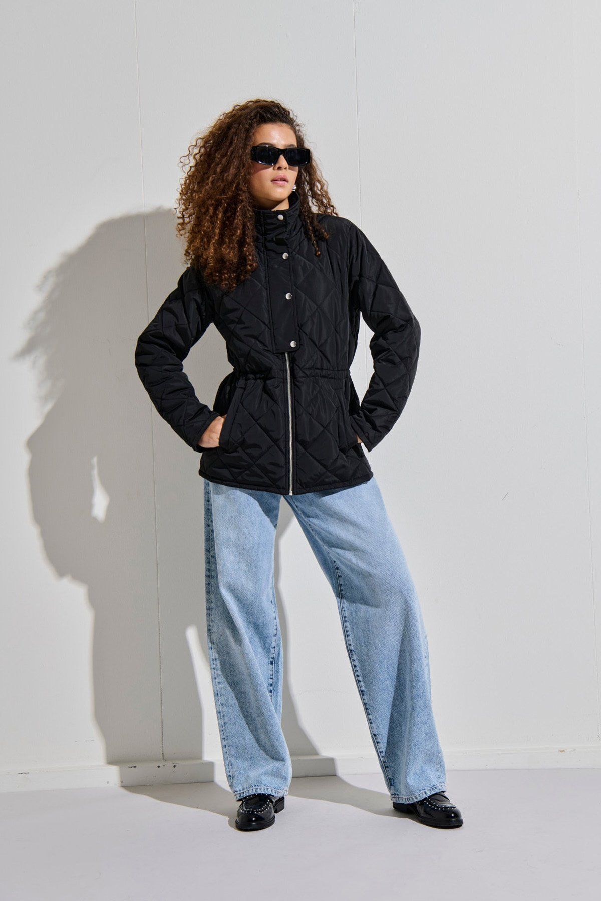 ONLY Kadın / Kız Siyah Mont (Model Kodu: 15354432 )