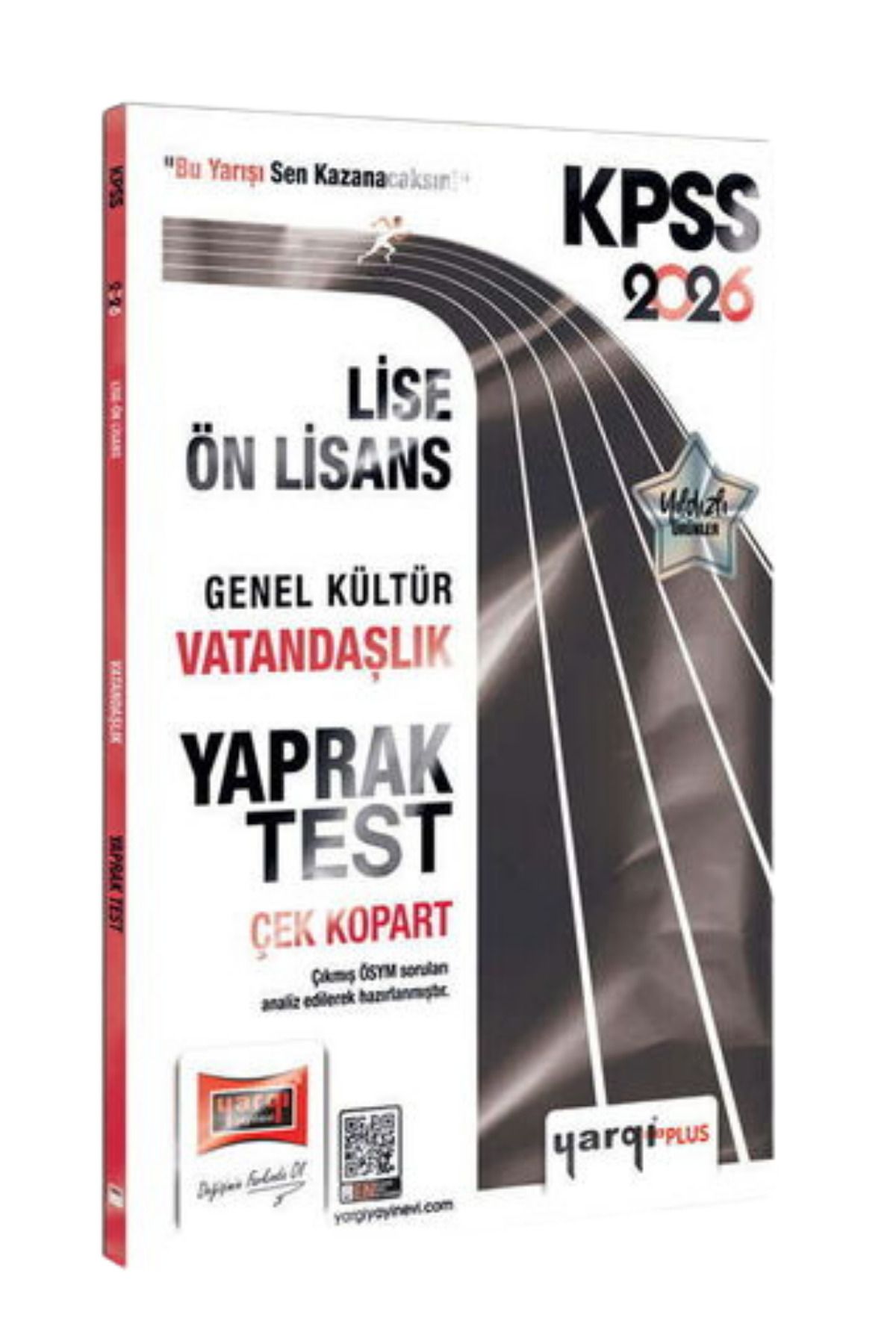 Yargı Yayınları 2026 KPSS Lise-Ön Lisans Genel Kültür Vatandaşlık Çek Kopart Yaprak Test-YEP YENİ