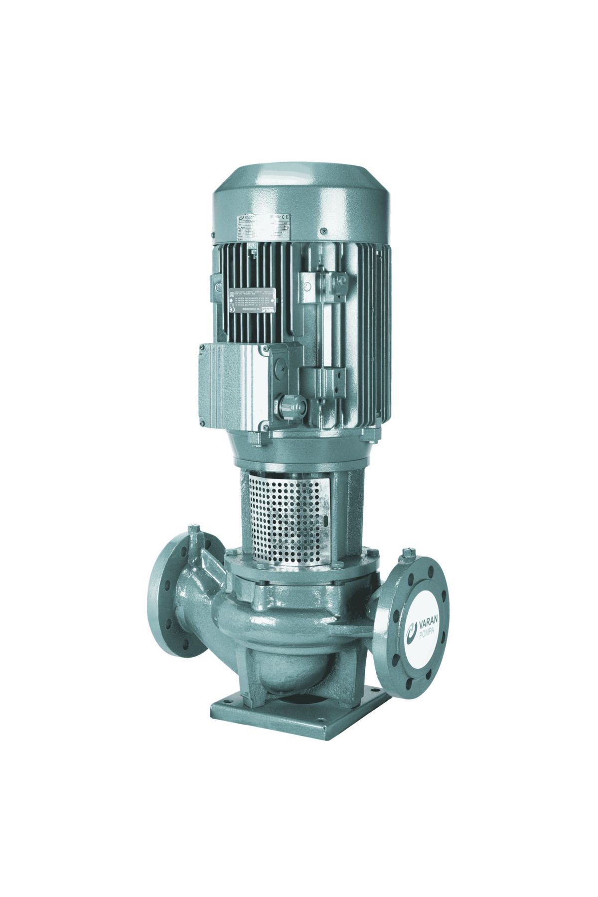 ALAVAN Varan CES-I 50-16-05502 İn-line Döküm Santrifüj Pompa 7.5 HP / 5.5 kW, Trifaze 380 V, 40 Mss, 40 m3/