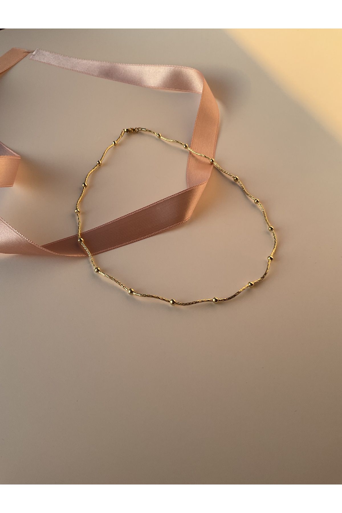 Fier Accessories Yuvarlak Detaylı Choker Kolye