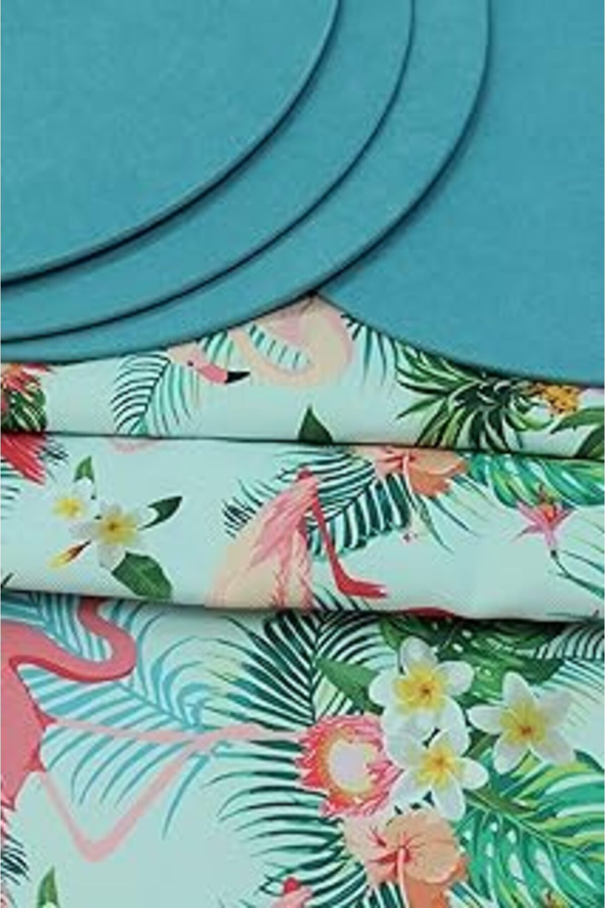 TBSProjects Flamingo-çiçekler