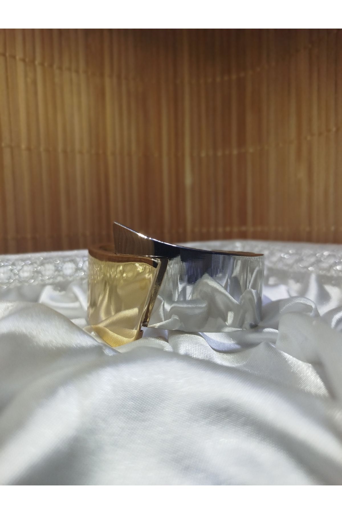 DRNJEWELRY Çelik kalın kelepçe bileklik