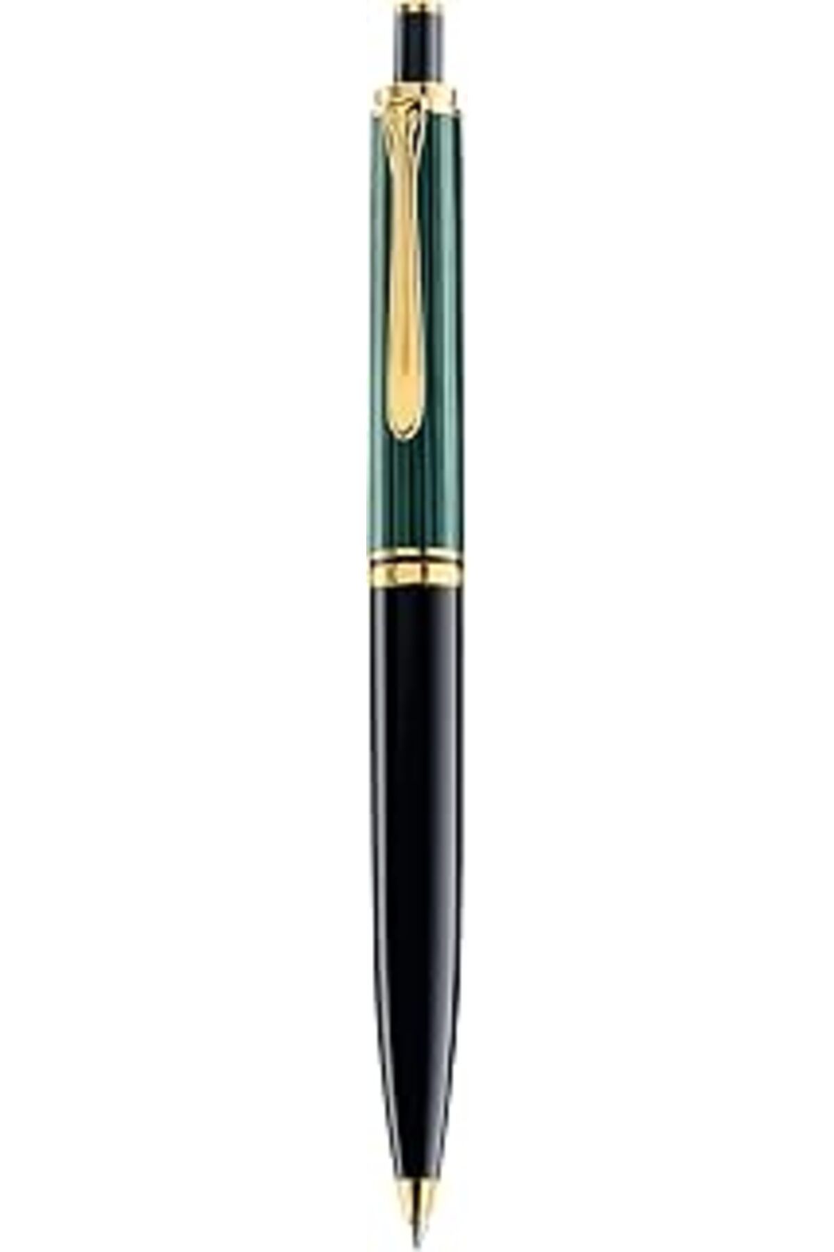 Mu Art Pelikan Souveran Serisi K400 Yeşil Siyah Tükenmez Kalem