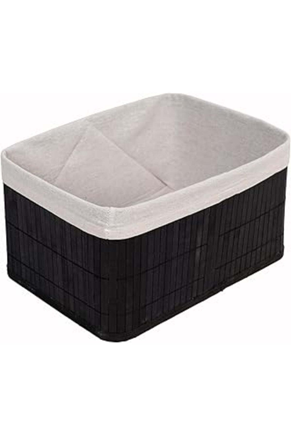 Mu Art Deconox Bambu Çok Amaçlı Saklama Kutusu Düzenleyici Derin Boy Organizer, Dekoratif Bambu Düzenleyic