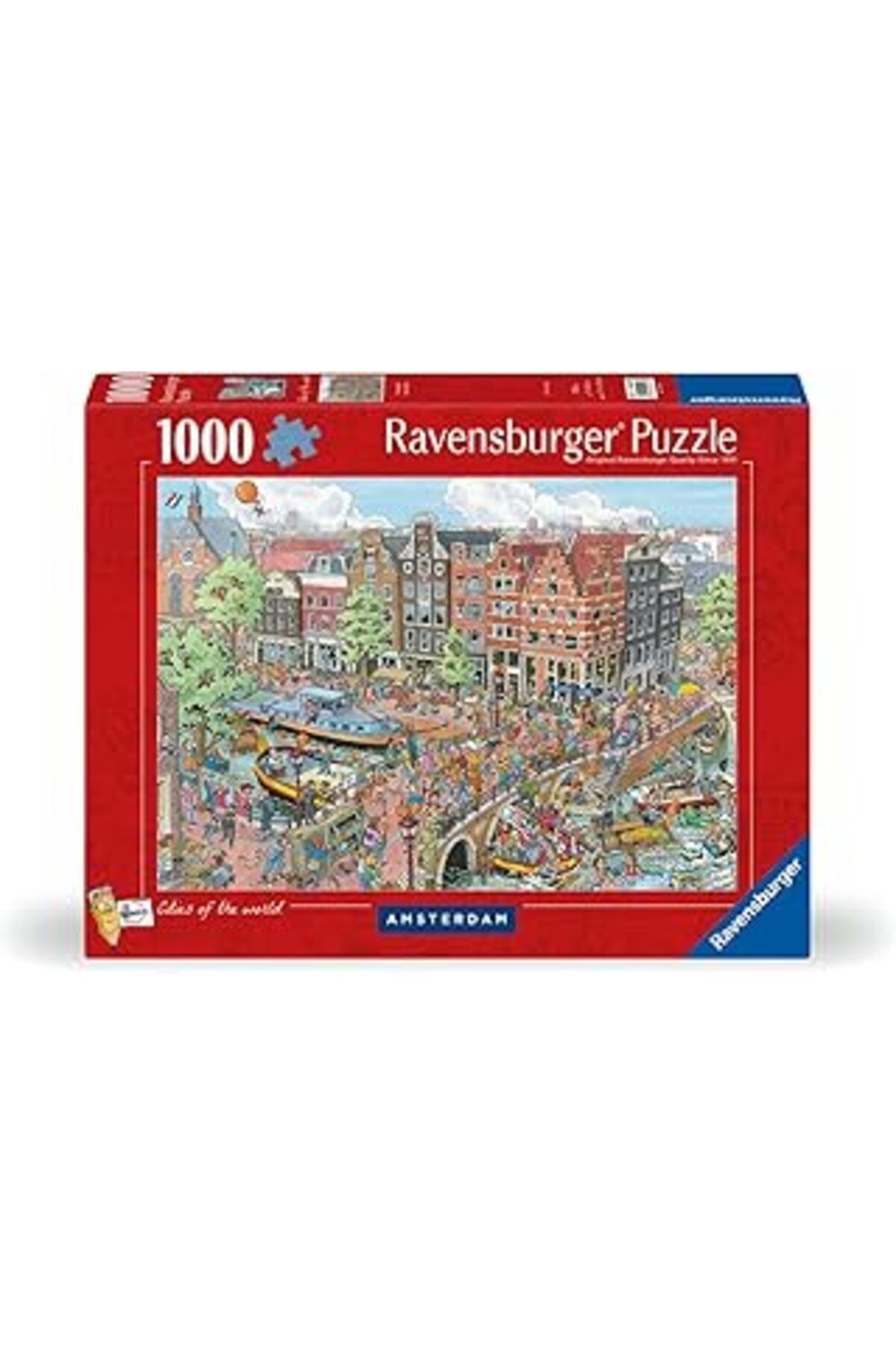 NETWORK ART Ravensburger 1000p Puzzle Amsterdam, Yapboz