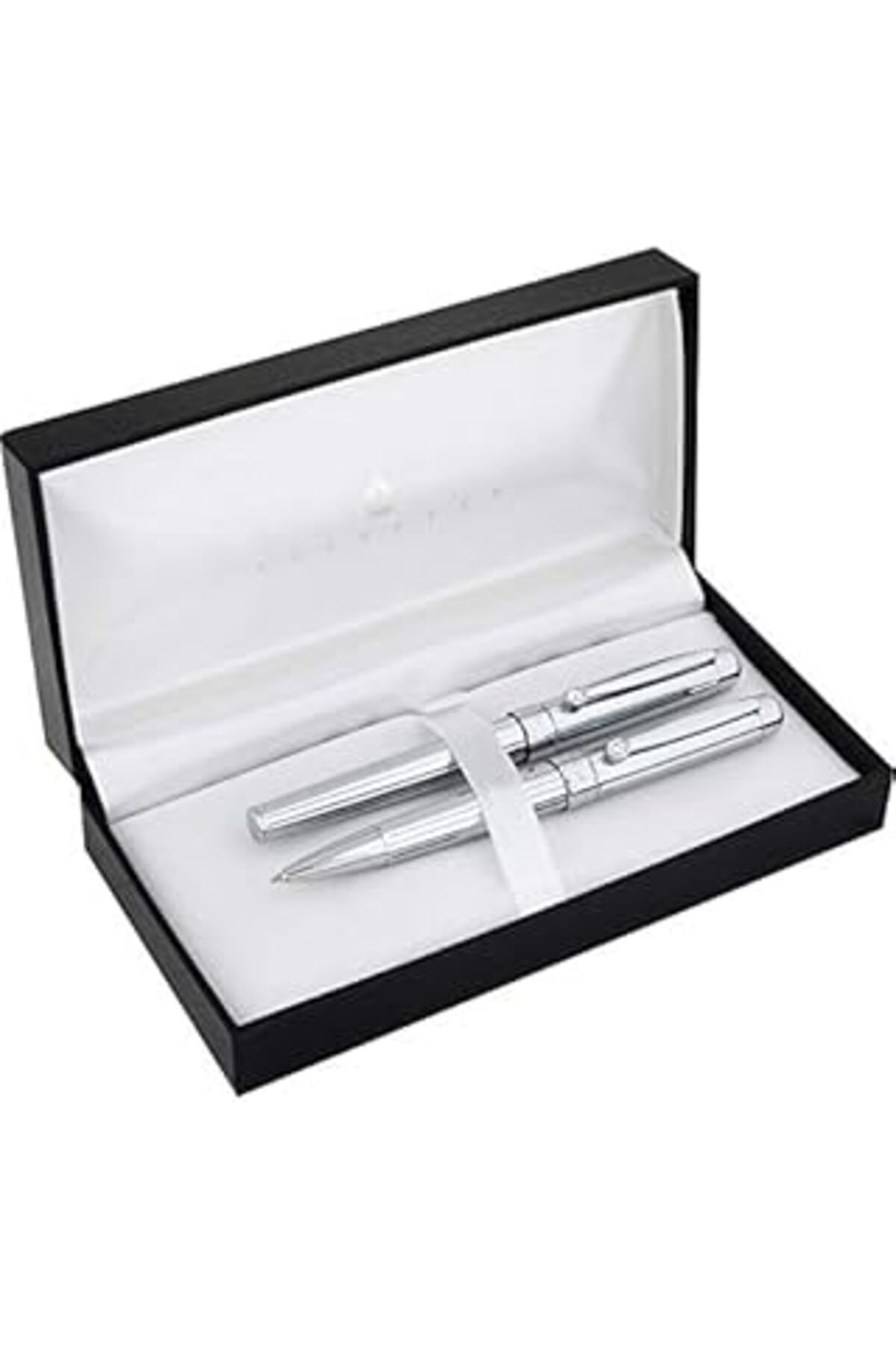Mu Art Ahşap Steelpen Uranus Serisi 783 P.Krom Dolma Kalem+Tükenmez Kalem