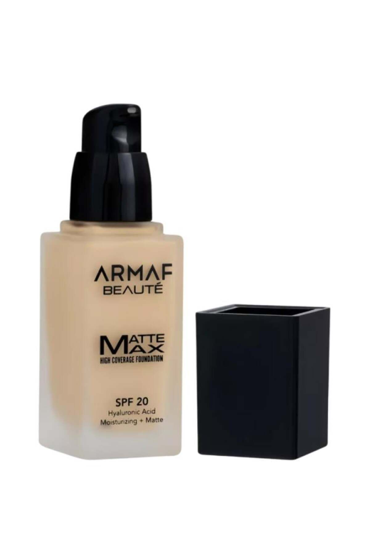 Armaf Beaute-كريم أساس مات ماكس عالي التغطية بعامل حماية من الشمس 20 من أرماف بيوتي، لون العسل 30 مل 2