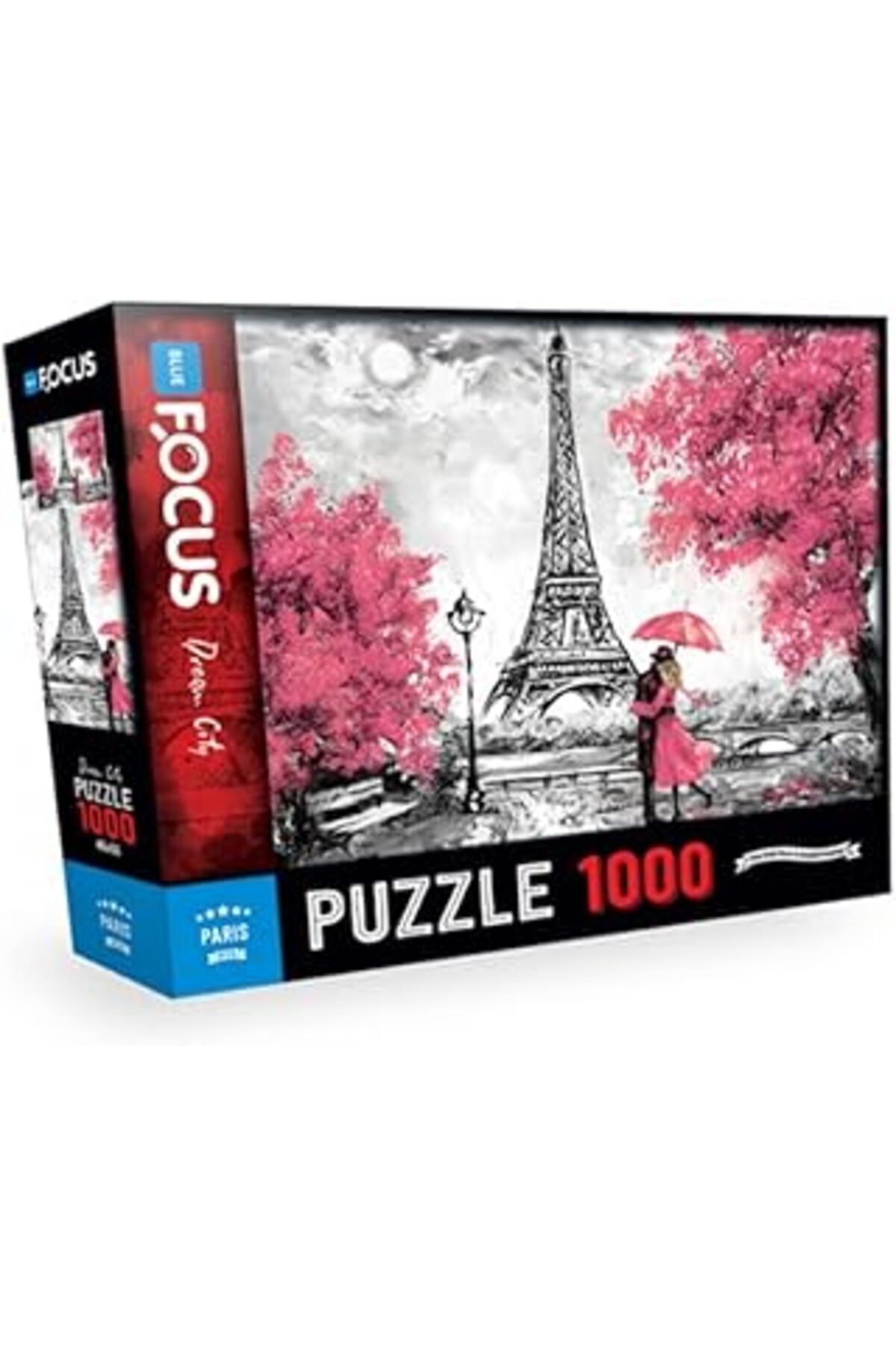 Mu Art Blue Focus Puzzle Paris 1000 Parça