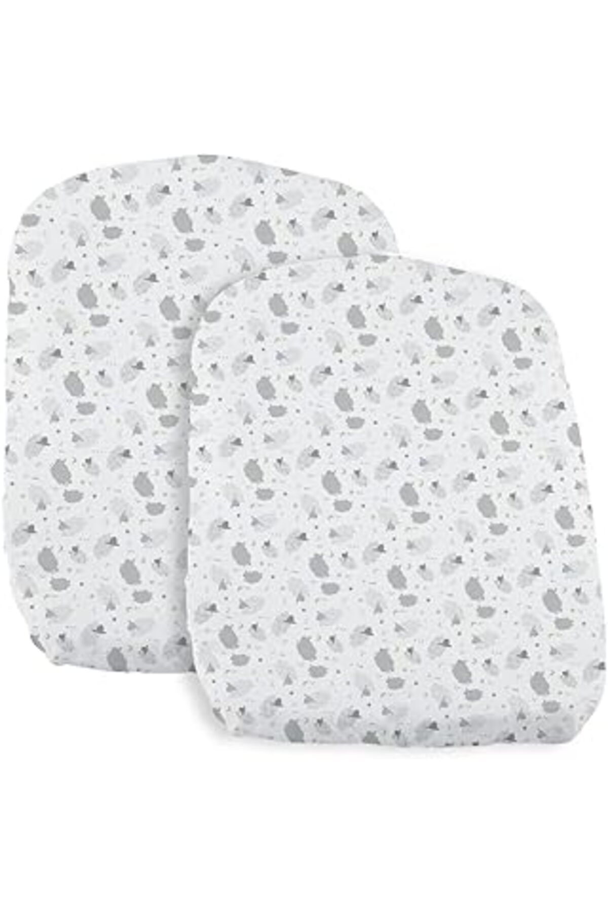 NZM TİCARET Crib Baby Hug Grey Sheep Çarşaf