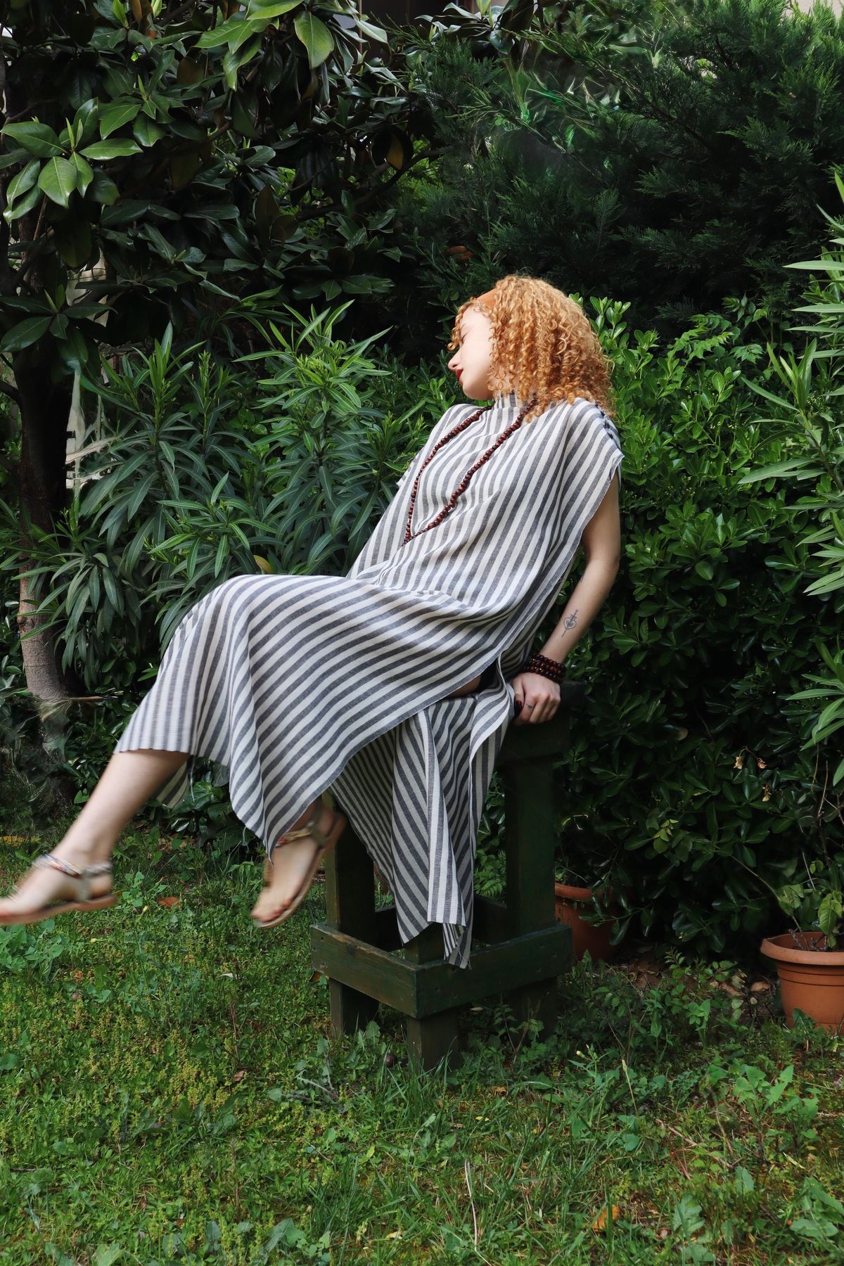 BANDİ Bandi Düz Kesim Kaftan