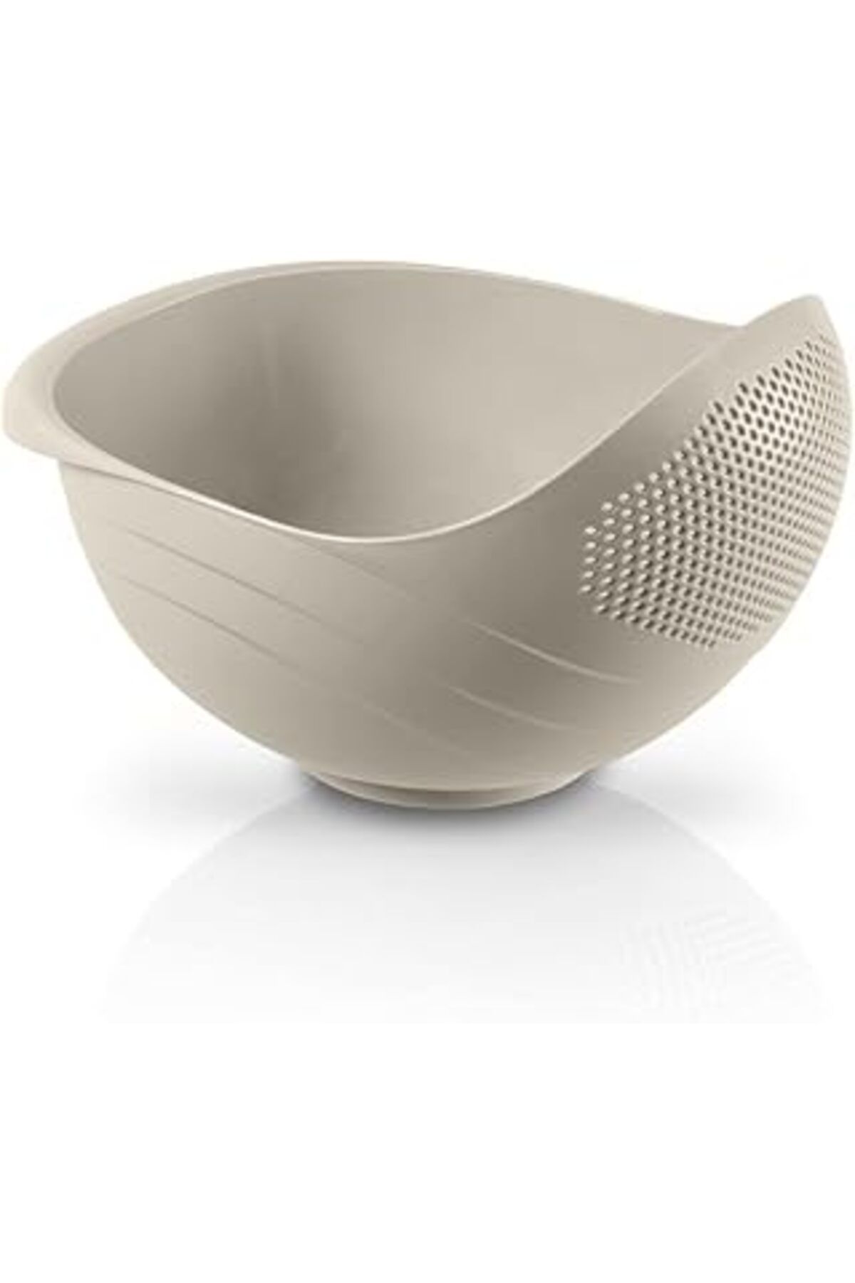 Mu Art Pirinç Süzgeci & Çok Amaçlı Süzgeç 3 Litre Krem