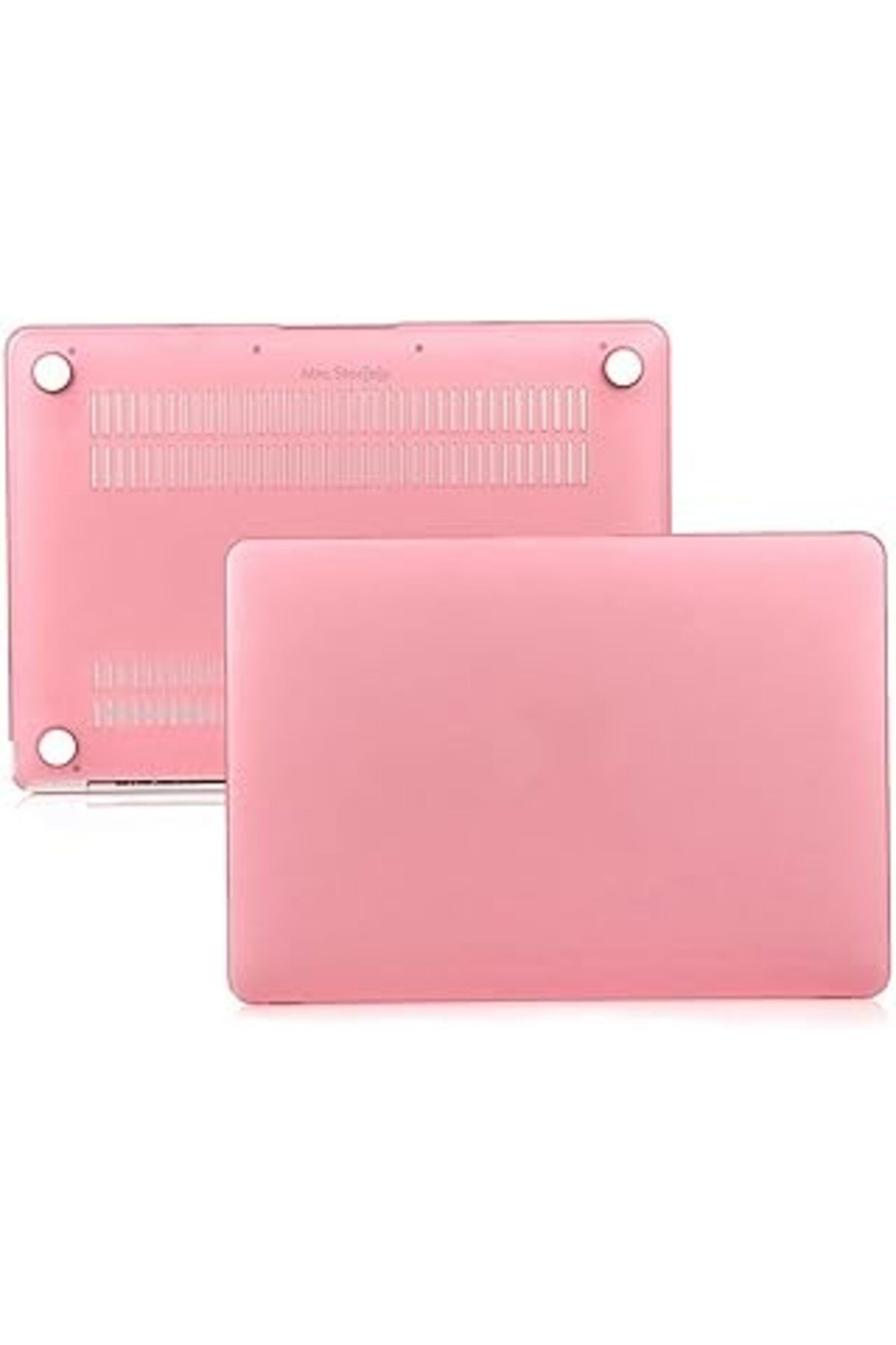 Mu Art Ahşap Mcstorey Macbook Air M2-M3 Kılıf 13.6 Inç Mat Kılıf (Touchid'Li Air M2-M3) A2681 A3113 Ile Uyumlu A