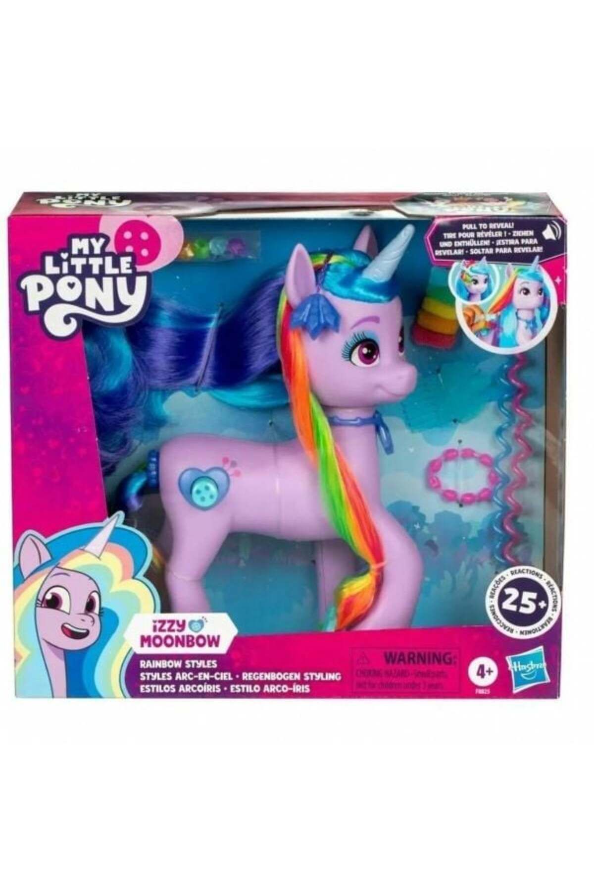 MATMEL Hasbro Pony Izzy Moonbow Gökkuşağı Stili F8825