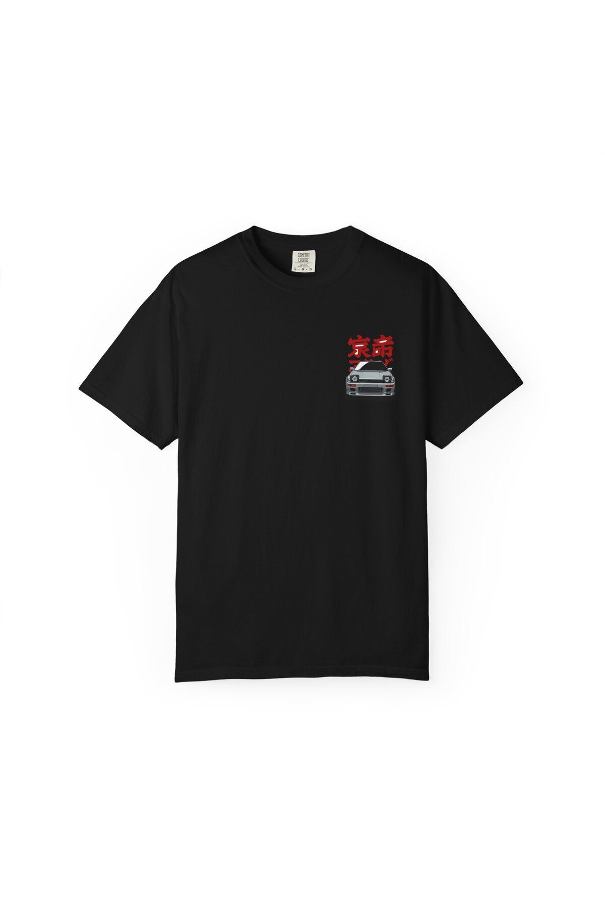 Etoile Studio Initial D Oversize Unisex Tişört | Basic Rahat Kesim Unisex Model