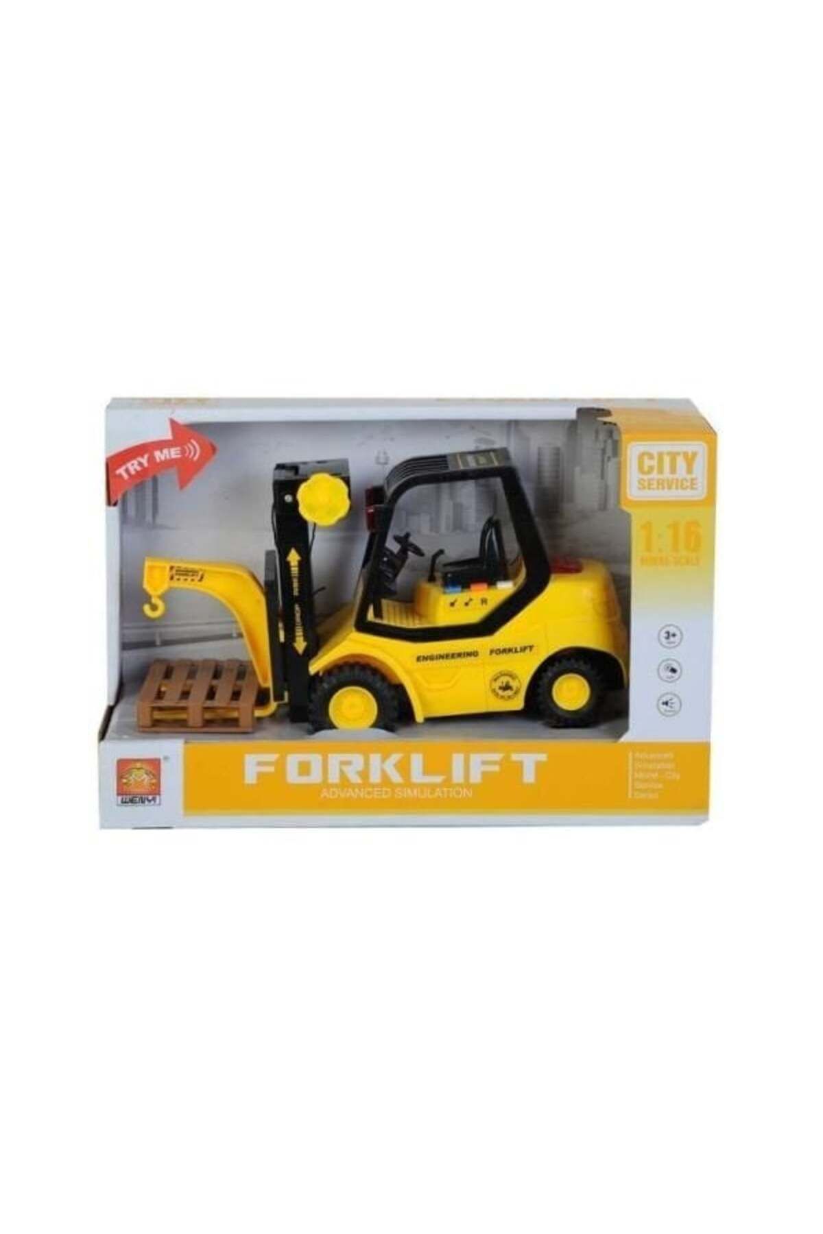 PARİLES Acar 1:16 Model İş Makinası Forklift WY690A ANK