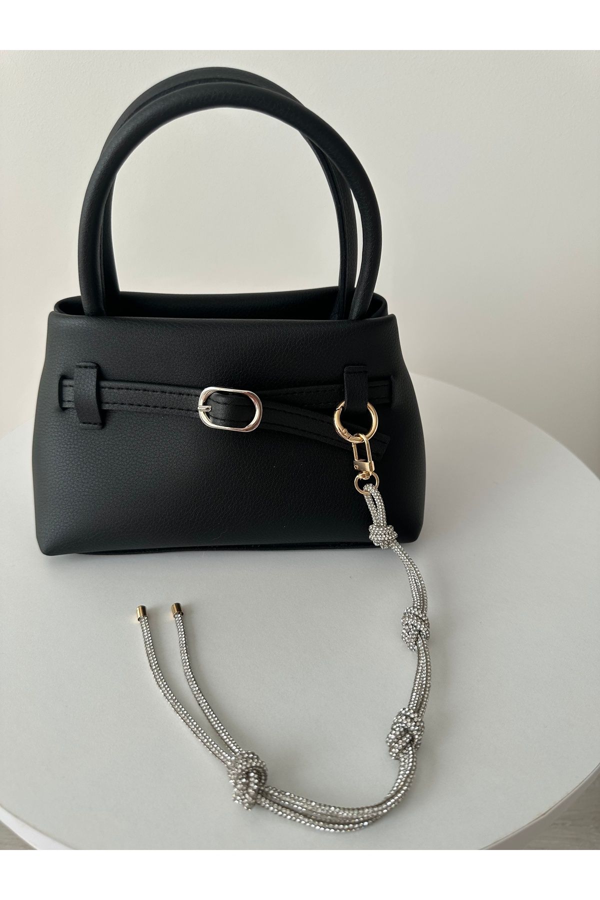 Vina Bag Kristal Taşlı Çanta Charmı ve Anahtarlık