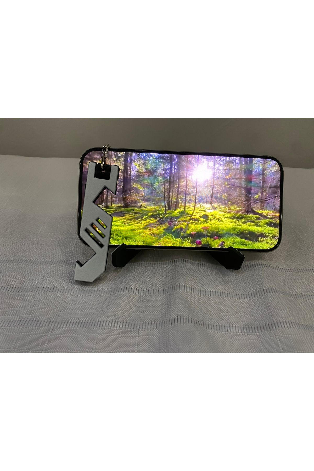 Tasarım ⚫️⚪️Telefon Standı Anahtarlık