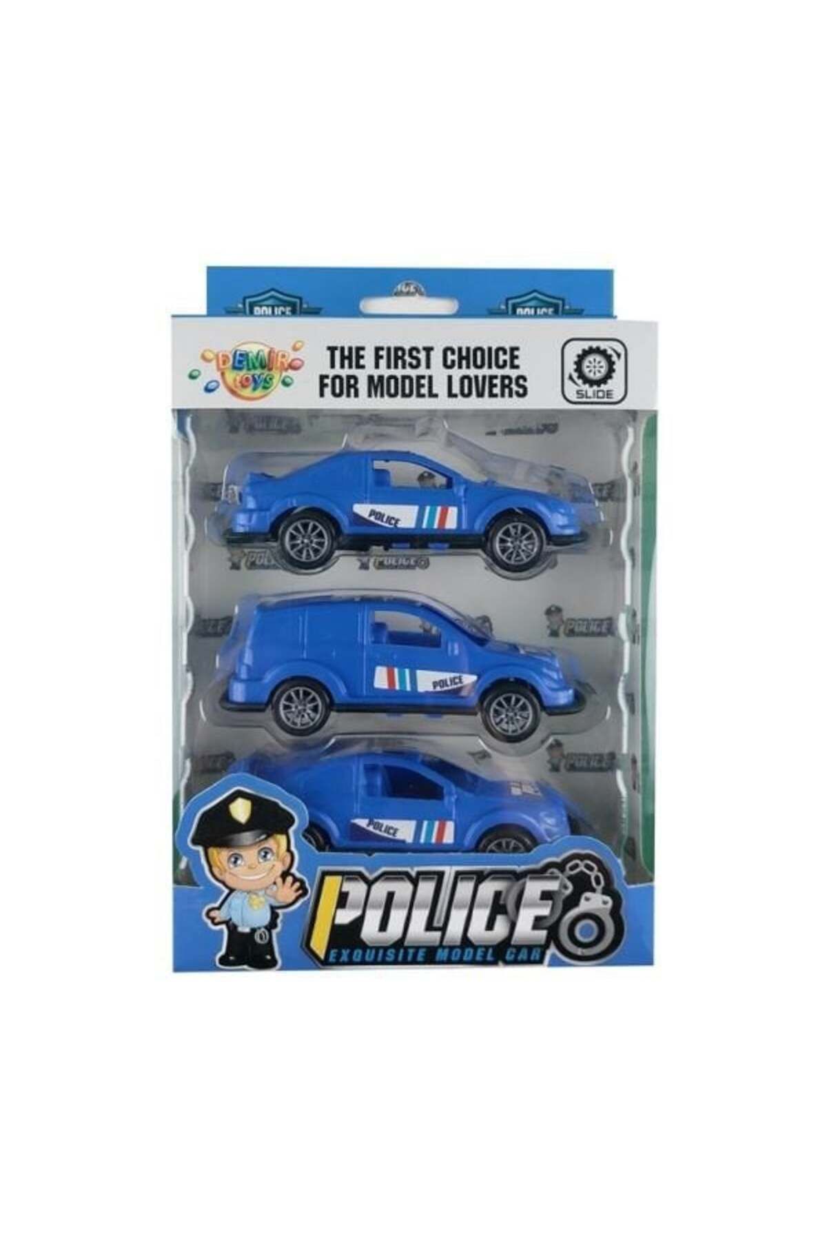 MATMEL Demir 3 Lü City Polis İtfaiye Asker Araç Set