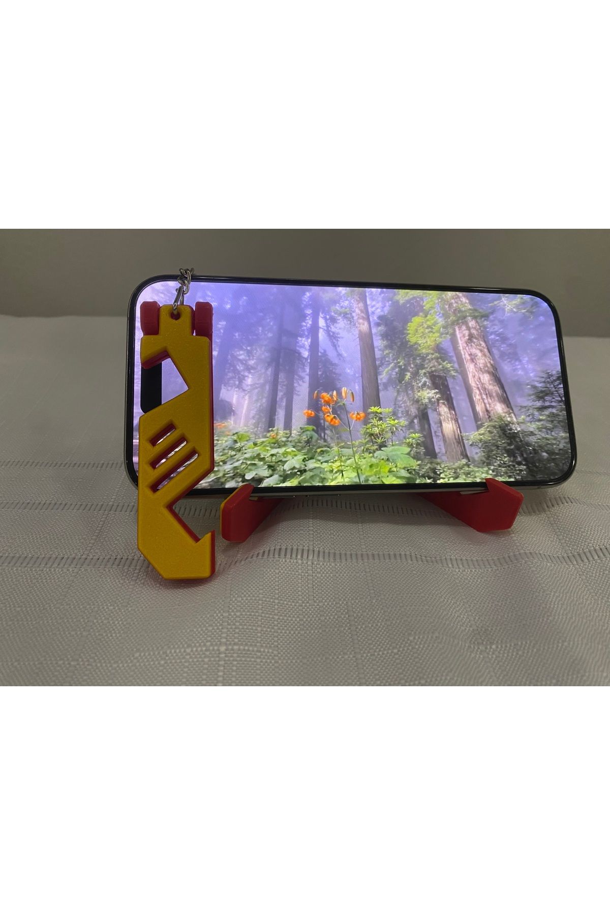 Tasarım 🟡🔴 Telefon standı Anahtarlık