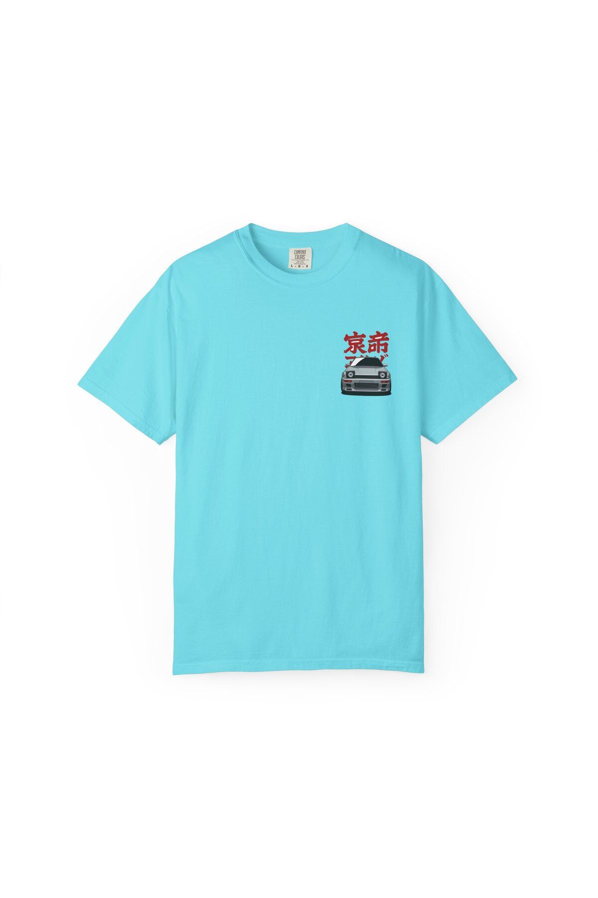 Etoile Studio Initial D Oversize Unisex Tişört | Basic Rahat Kesim Unisex Model