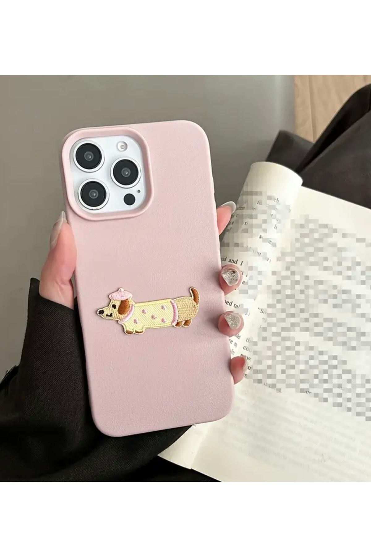 FİŞNEİLETİŞİM İPHONE 16 PROMAX UYUMLU NAKIŞLI KILIF