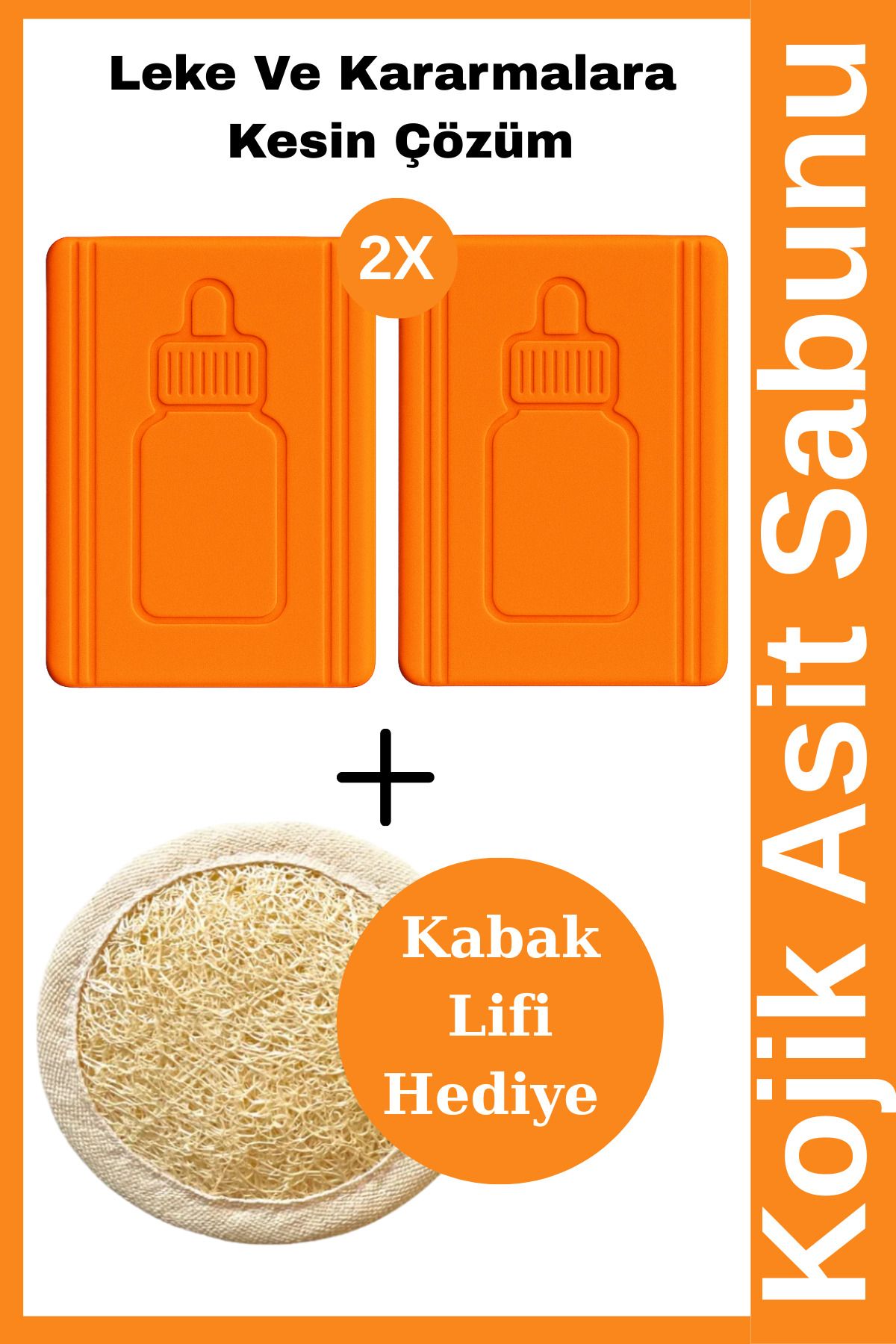 EpiRelax 2 Adet Kojik Asit Sabunu, Zerdeçal Ve Kojik Asit Etkisi İle Leke Karşıtı Temizleme Barı