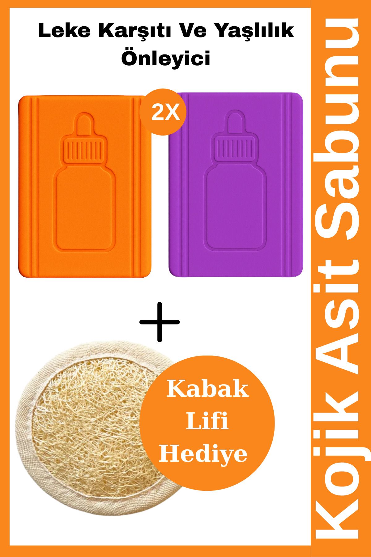 EpiRelax 2’li Leke Karşıtı Kojik Asit Sabunu Ve Yaşlılık Karşıtı Kojik Asit Sabun Temizleme Barı Set