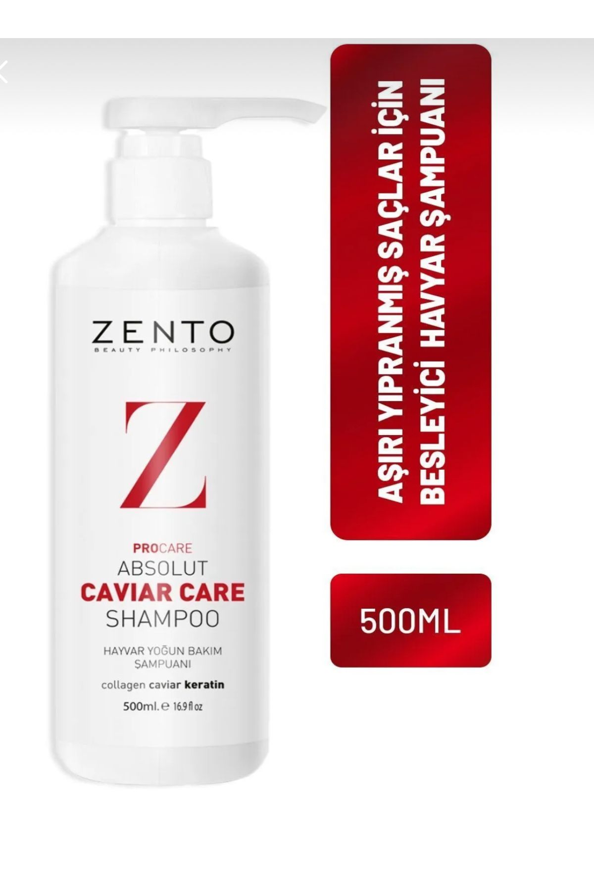 Zento Bakım Zento saç bakim