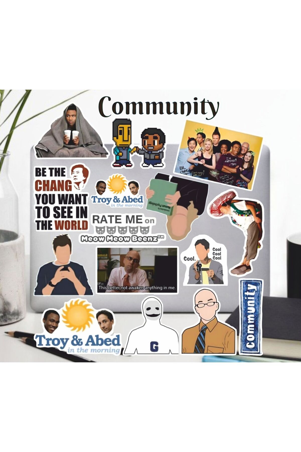 hediyenebak Community Seri 2 Sticker Seti | Laptop Ajanda PC Tablet Telefon Defter Etiket Bullet Journal