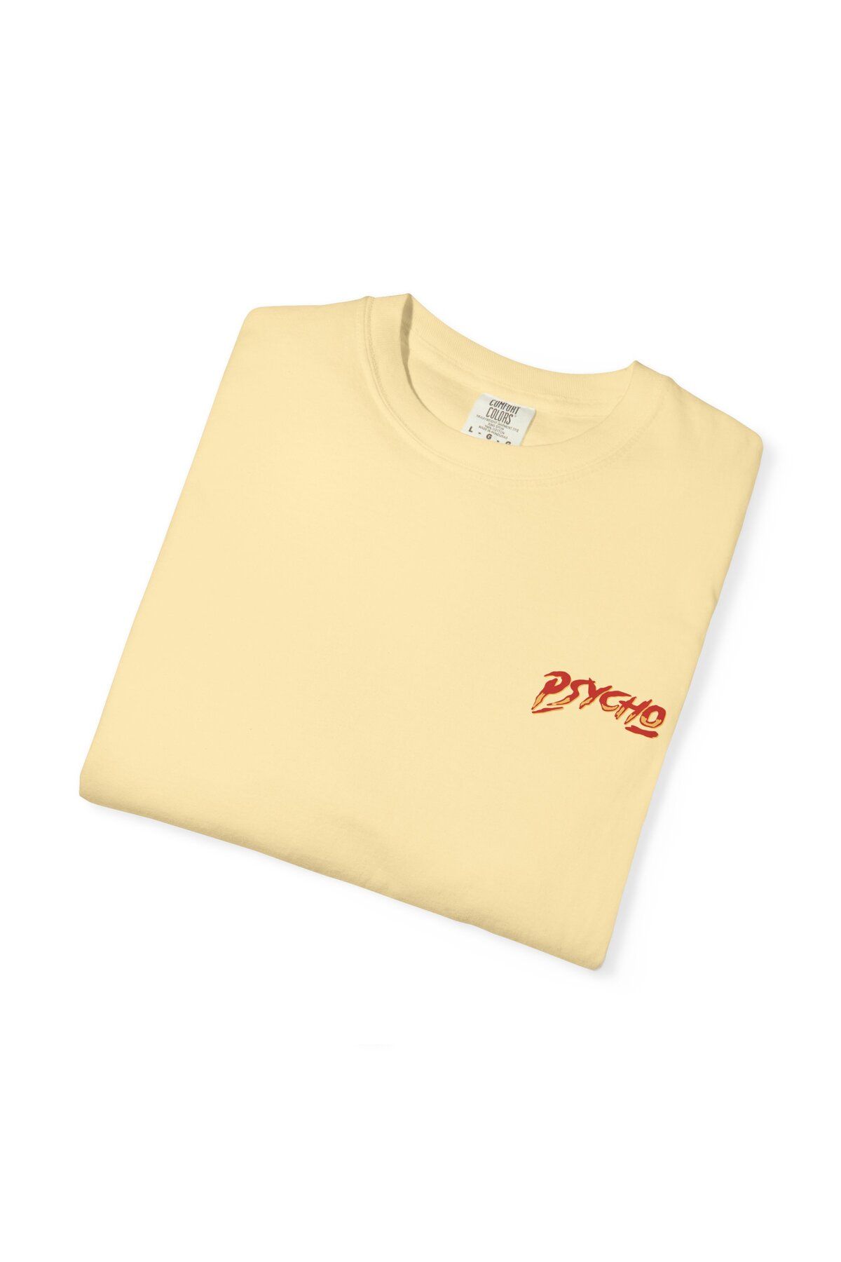 Etoile Studio Psycho Oversize Unisex Tişört | Basic Rahat Kesim Unisex Model