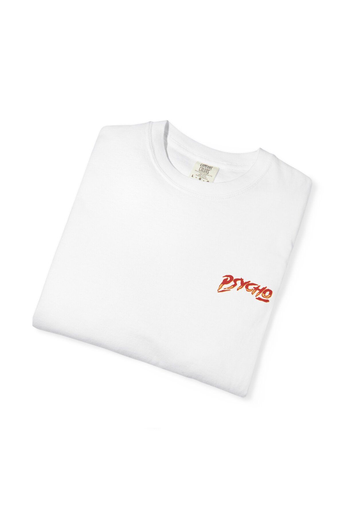 Etoile Studio Psycho Oversize Unisex Tişört | Basic Rahat Kesim Unisex Model
